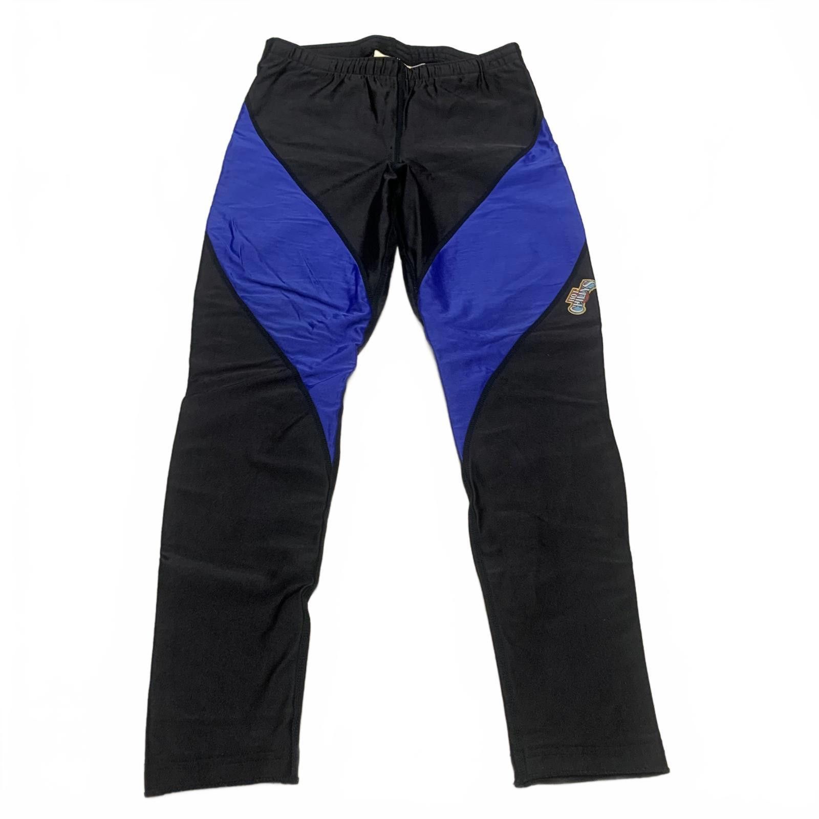 Other Hot Chillys Men's Size Large Black Royal Blue Athletic Pants Size ONE SIZE - 1 Thumbnail
