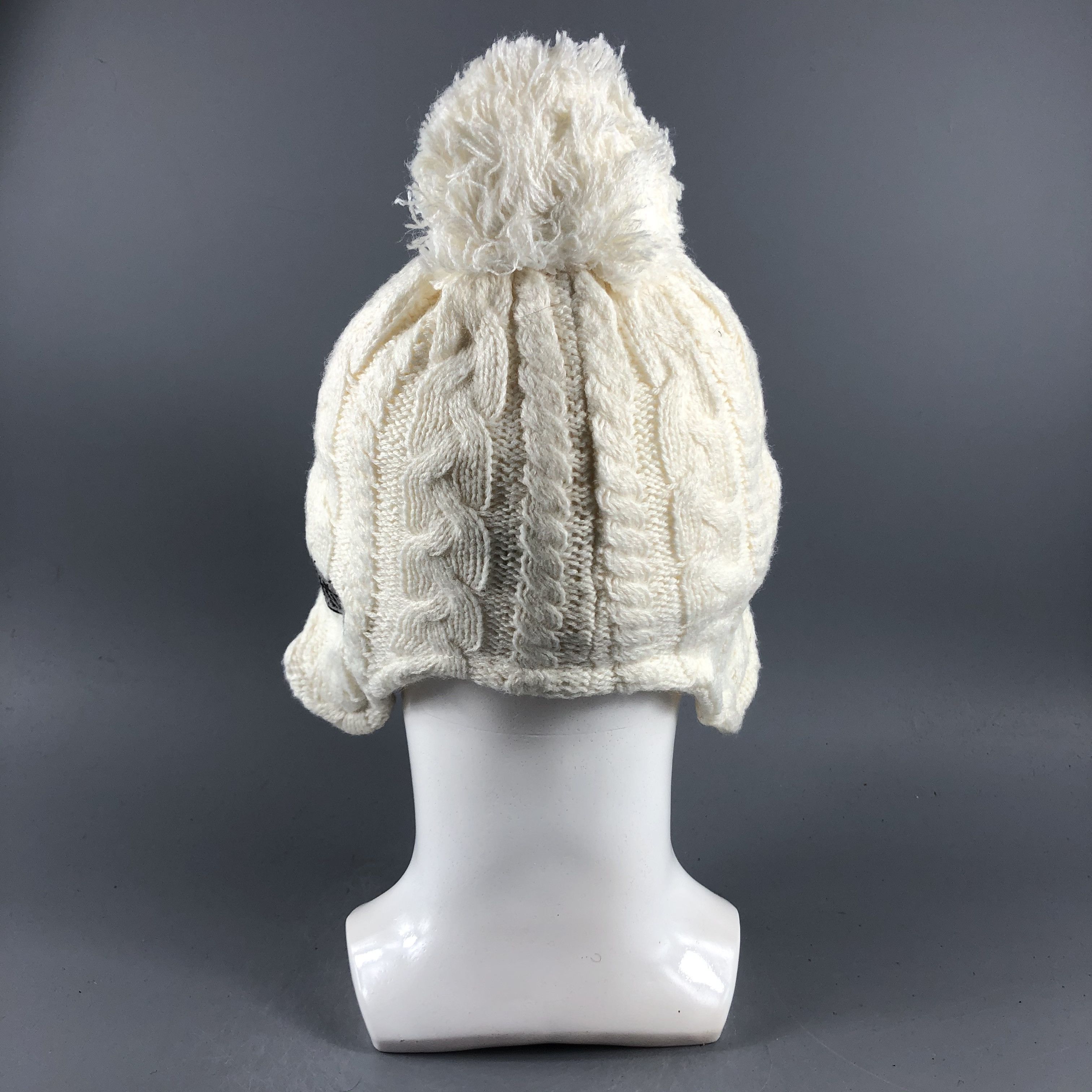 Cherokee × Vintage Cherokee Ear Flap Hat Pom Pom Beanie Snow Hat Snow Cap -D240 Size ONE SIZE - 3 Thumbnail