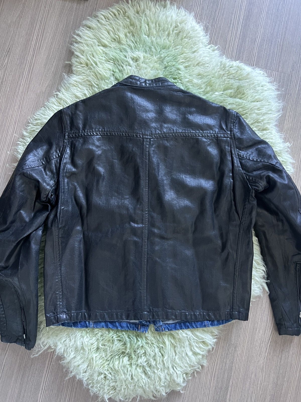 6397 [Rare] 6397 denim/leather jacket Size XS / US 0-2 / IT 36-38 - 2 Thumbnail