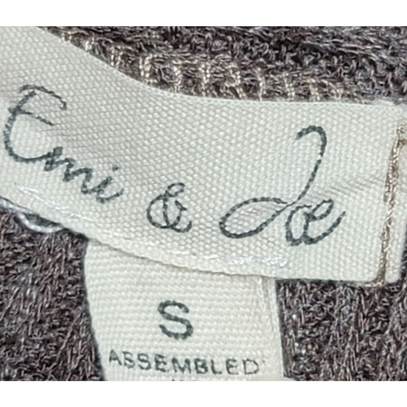 Other Emi & Joe Brown Marled Open Front Coatigan Sweater Small Size S / US 4 / IT 40 - 4 Thumbnail
