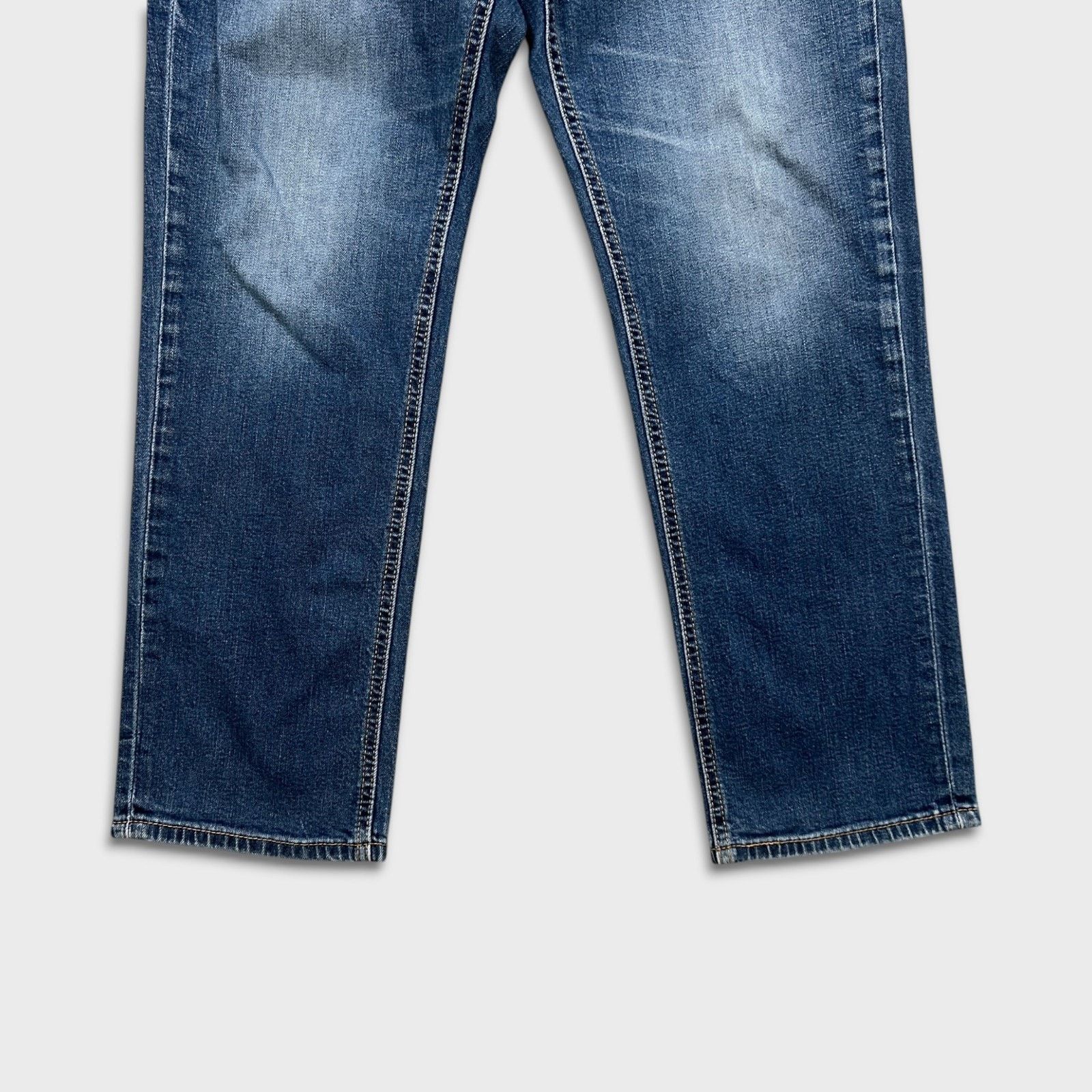 Levi's Levi's 541 Jeans 34x30 Athletic Taper Stretch Faded Denim Size US 34 / EU 50 - 4 Thumbnail