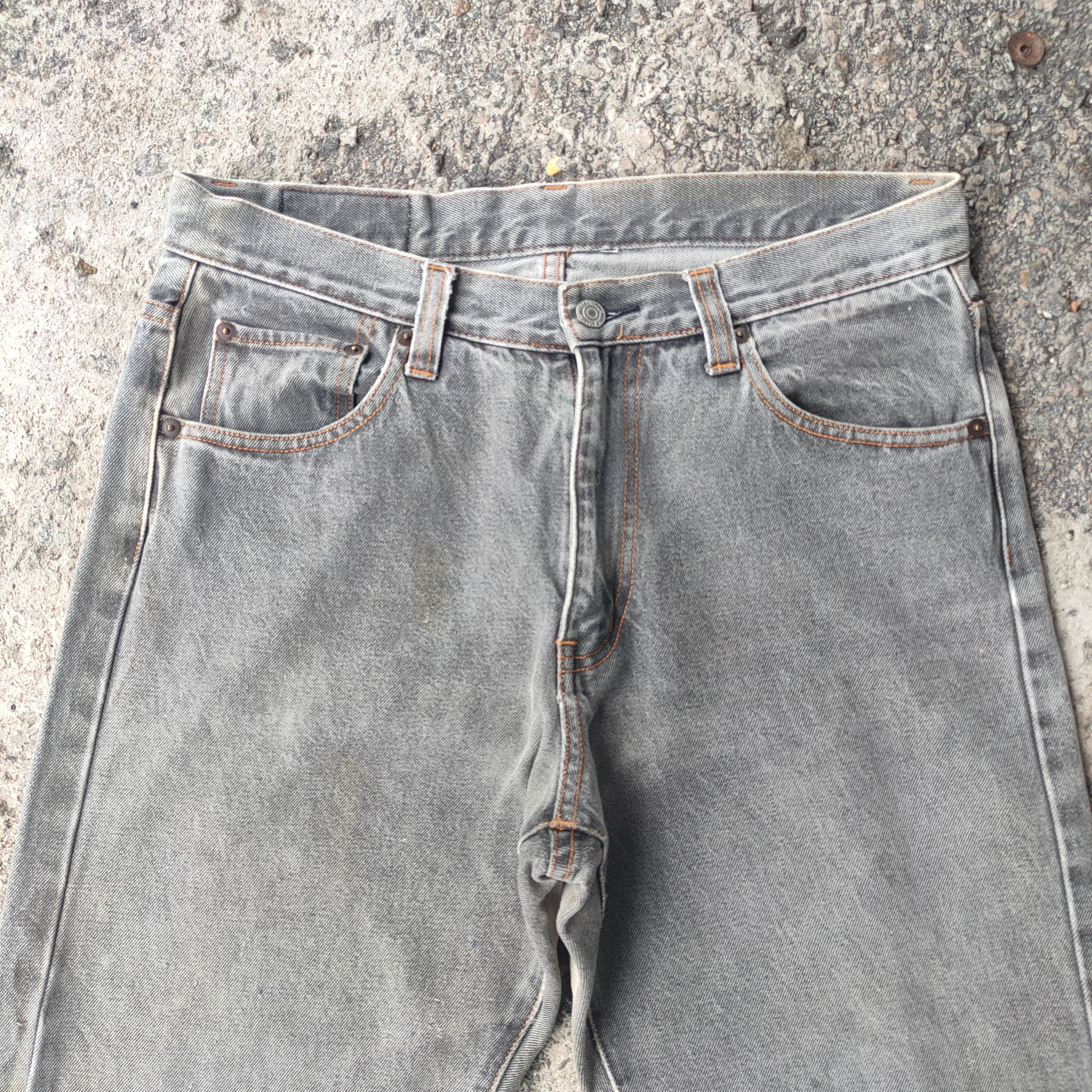 Japanese Brand VINTAGE WELDGIN FADED BLACK RIPPED JEANS DENIM PANTS Size US 34 / EU 50 - 2 Thumbnail