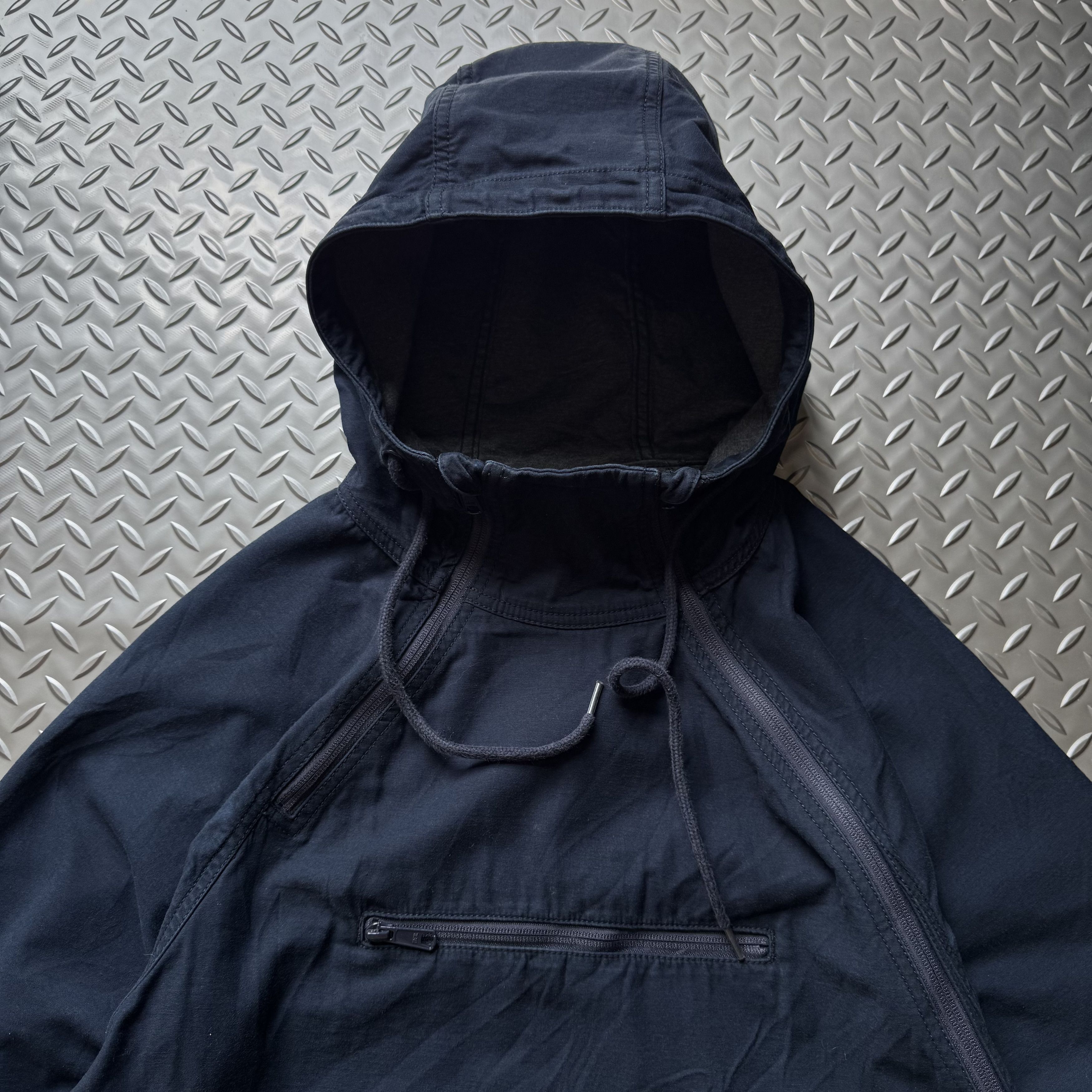 Japanese Brand 5CM Technical Asymmetrical Zip Jacket Size US M / EU 48-50 / 2 - 2 Thumbnail