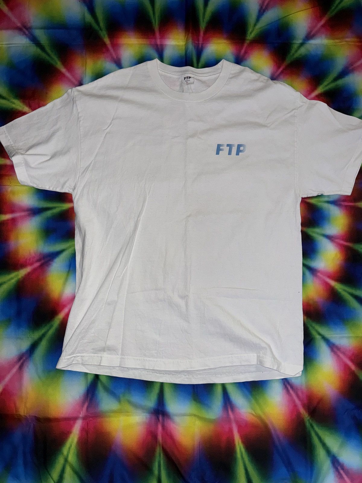 FTP Gradient Logo T-Shirt White