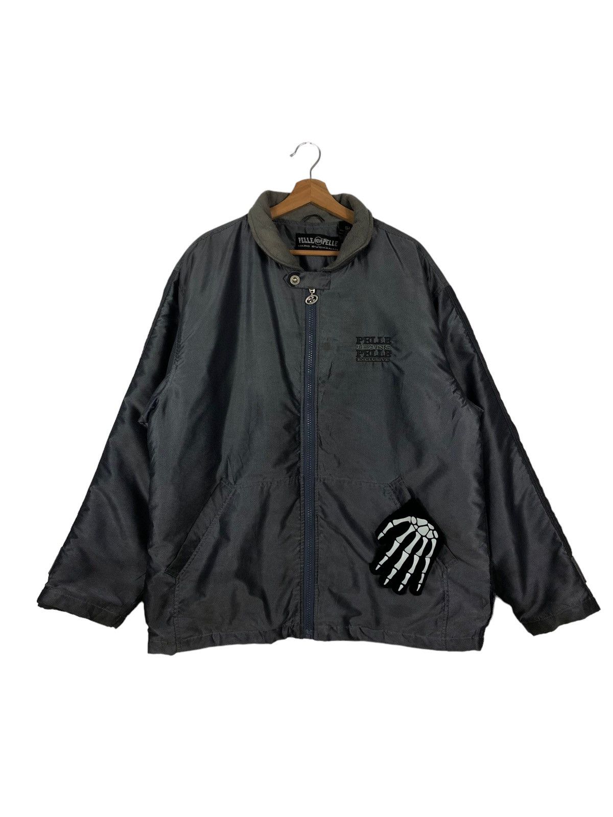 Marc Buchanan 🔥VINTAGE OVERSIZED JACKET PELLE PELLE MARC BUCHANAN Size US L / EU 52-54 / 3 - 1 Thumbnail
