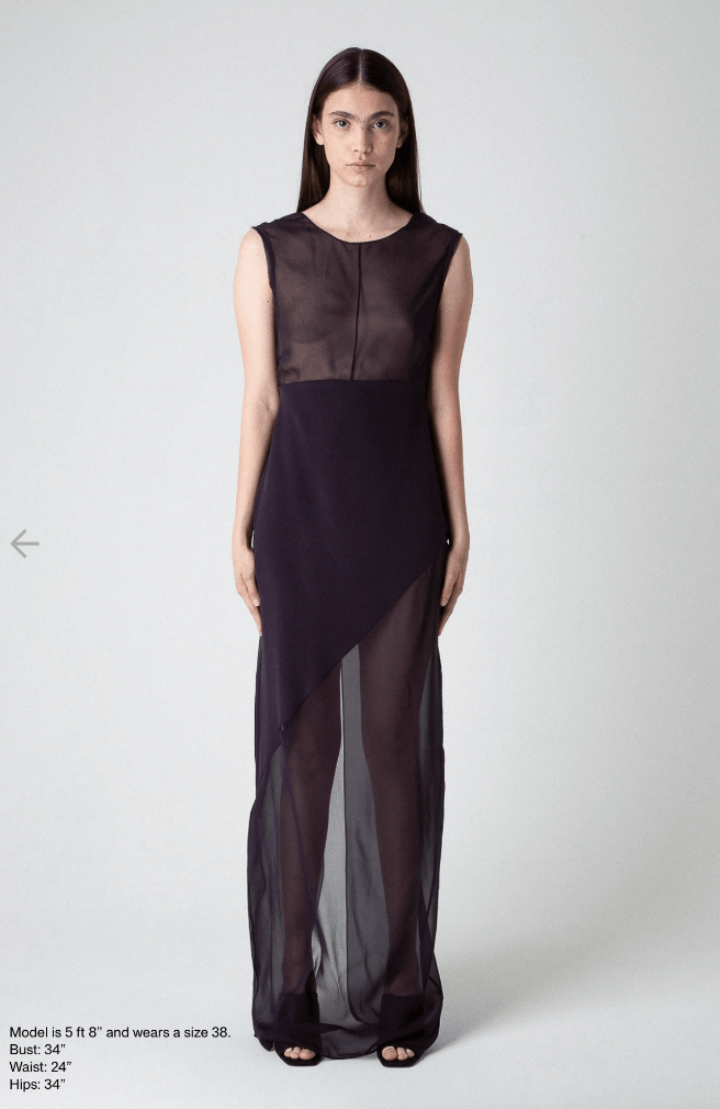 Peter Do $1550 Peter Do Combo Open Back Gown Size XS / US 0-2 / IT 36-38 - 2 Thumbnail
