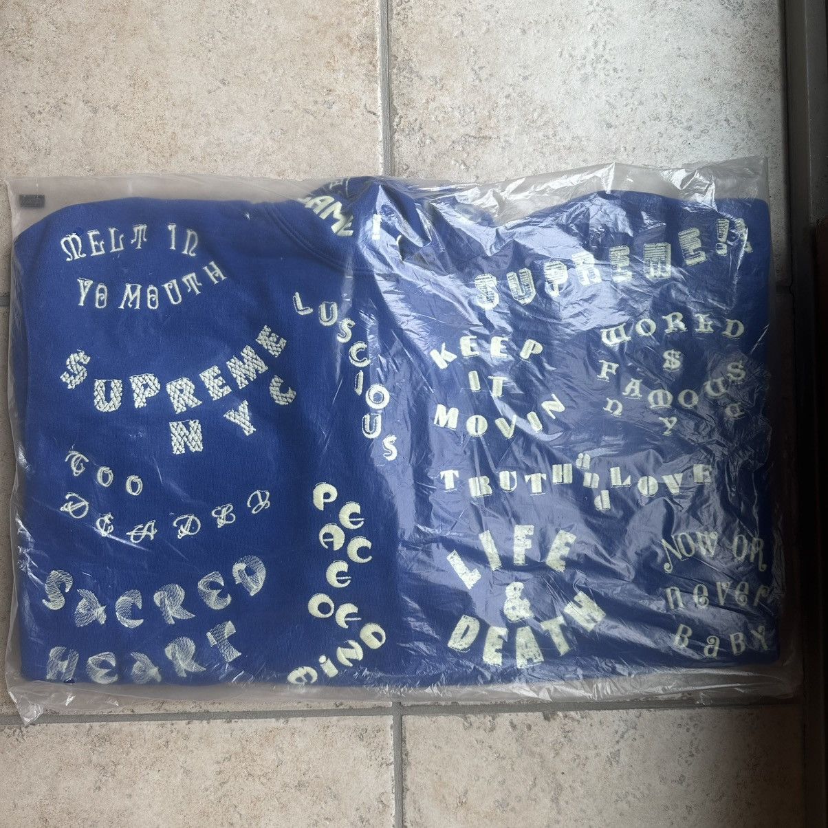 Supreme Supreme Too Deadly Hooded Sweatshirt Royal Size XXL Size US XXL / EU 58 / 5 - 1 Thumbnail