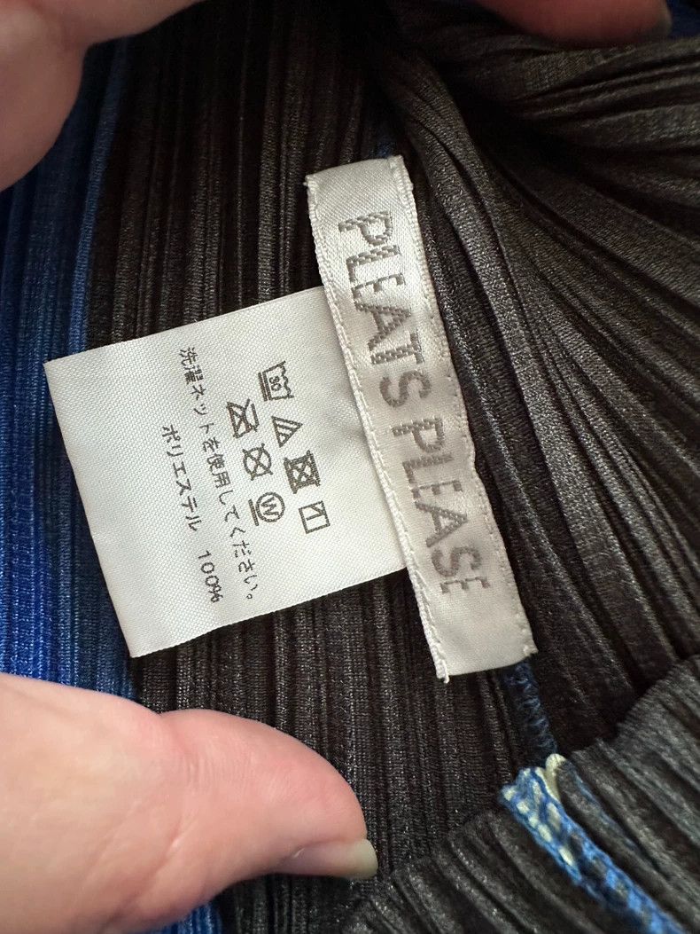Issey Miyake Issey Miyake size:3 Blue record long-sleeved top Size S / US 4 / IT 40 - 4 Thumbnail