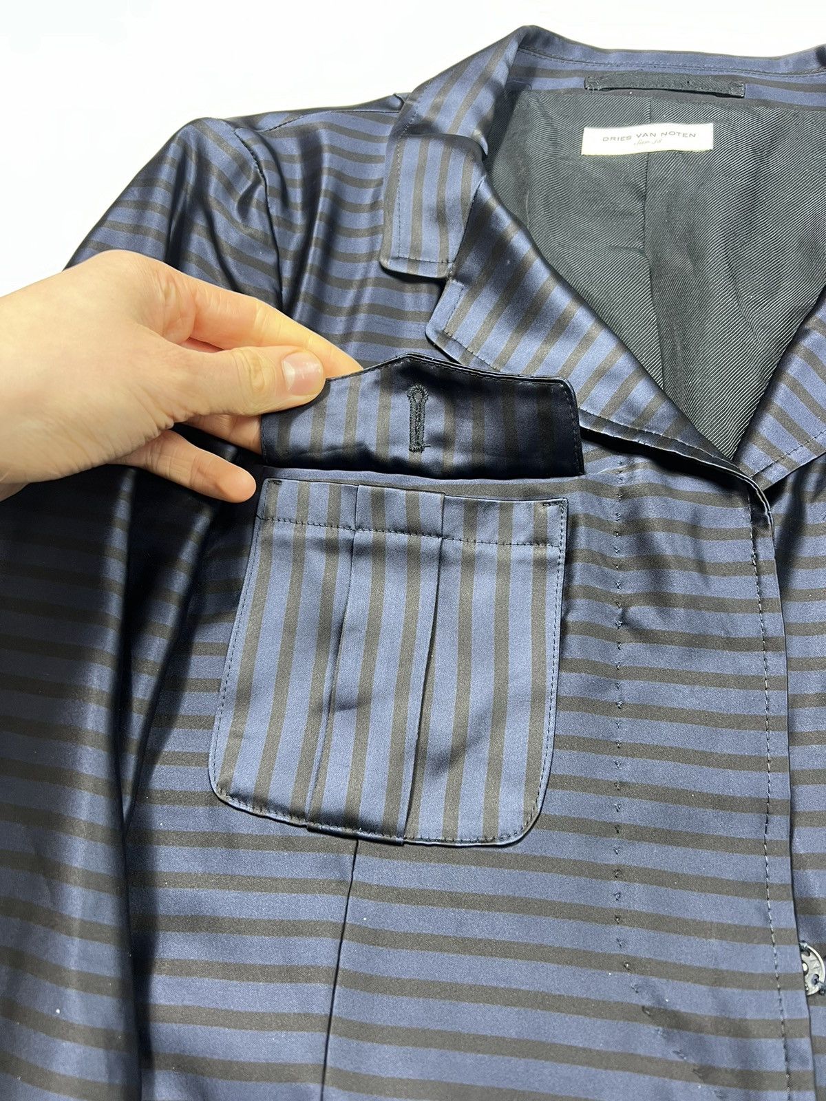 Dries Van Noten Dries Van Noten Striped Blazer Size S Size XS / US 0-2 / IT 36-38 - 8 Thumbnail