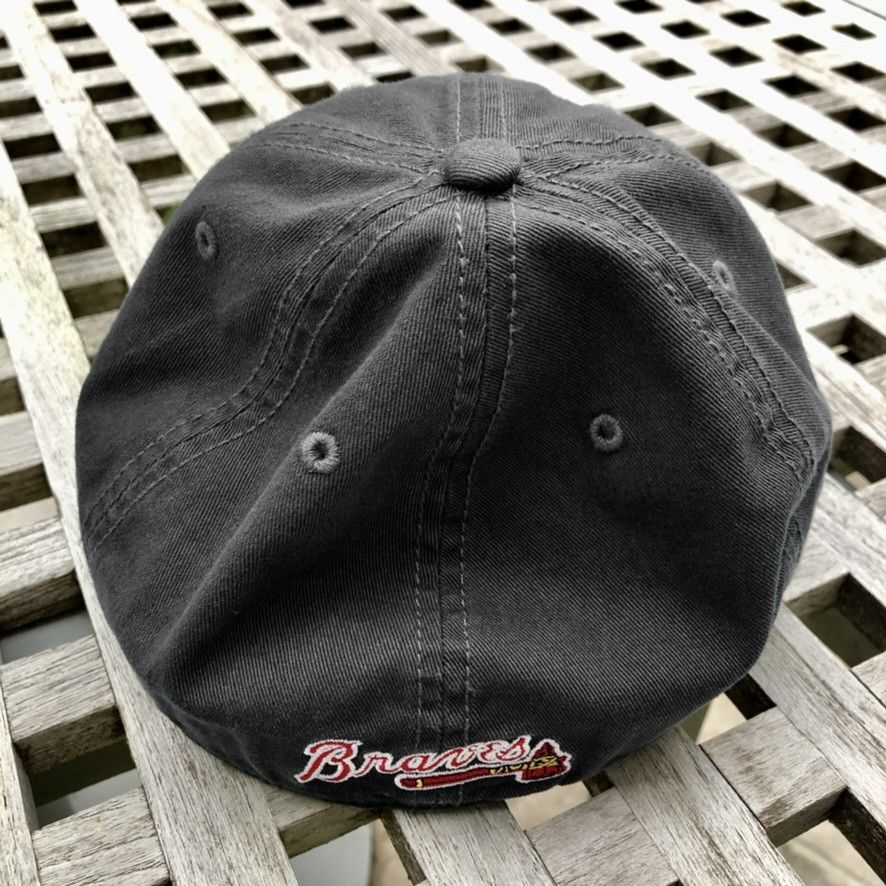 47 Brand Atlanta Braves 47 Brand MLB Fitted Cap Hat M Medium Size ONE SIZE - 3 Thumbnail