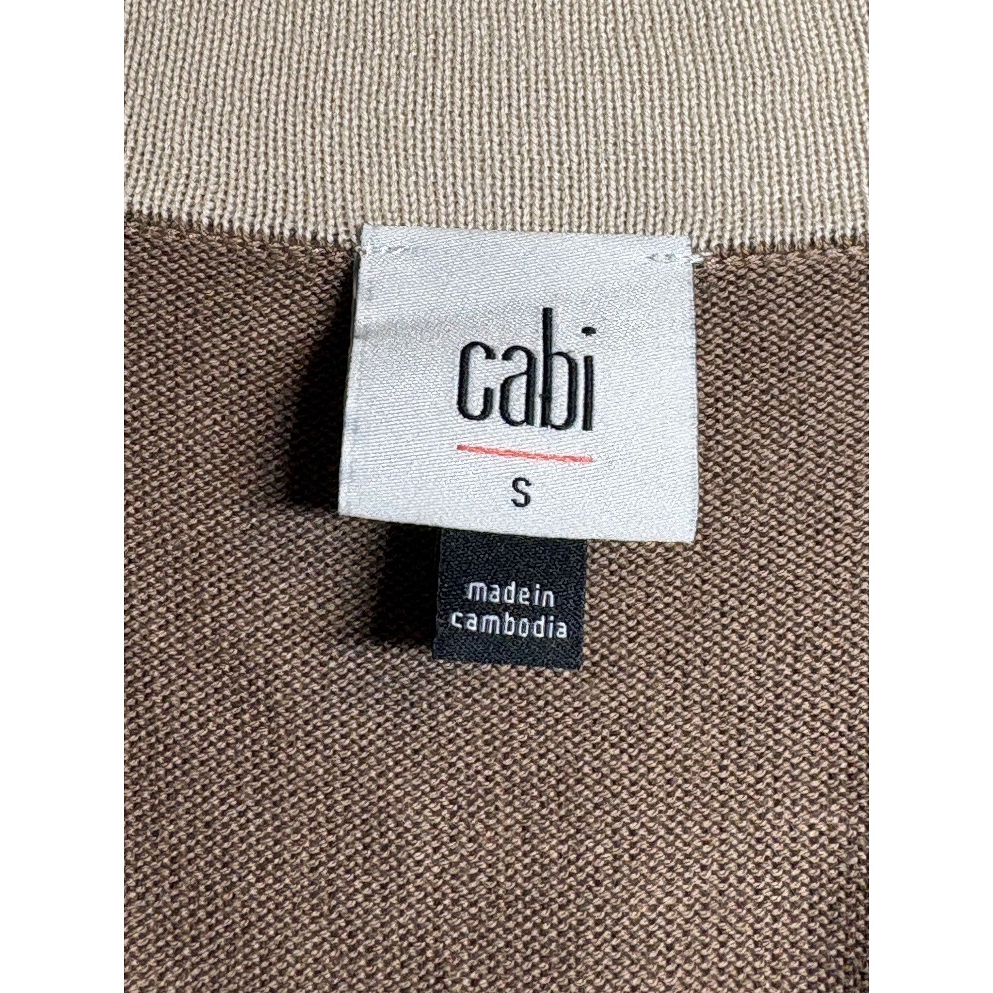 Other Cabi Women’s Sweater Dress Brown Beige S Minimalist Old Mone Size S / US 4 / IT 40 - 3 Thumbnail