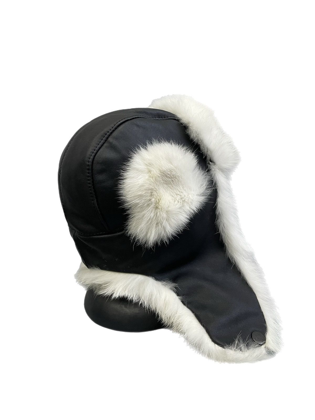 If Six Was Nine Ushanka y2k fur trapper hat winter arctic aviator style Size ONE SIZE - 4 Thumbnail