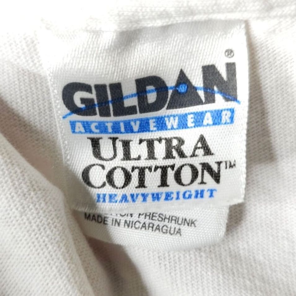 Gildan VINTAGE Lacrosse Fall Brawl T Shirt Mens Size Medium White Y2K Genesee Valley Halloween Pumpkin Size US M / EU 48-50 / 2 - 6 Thumbnail