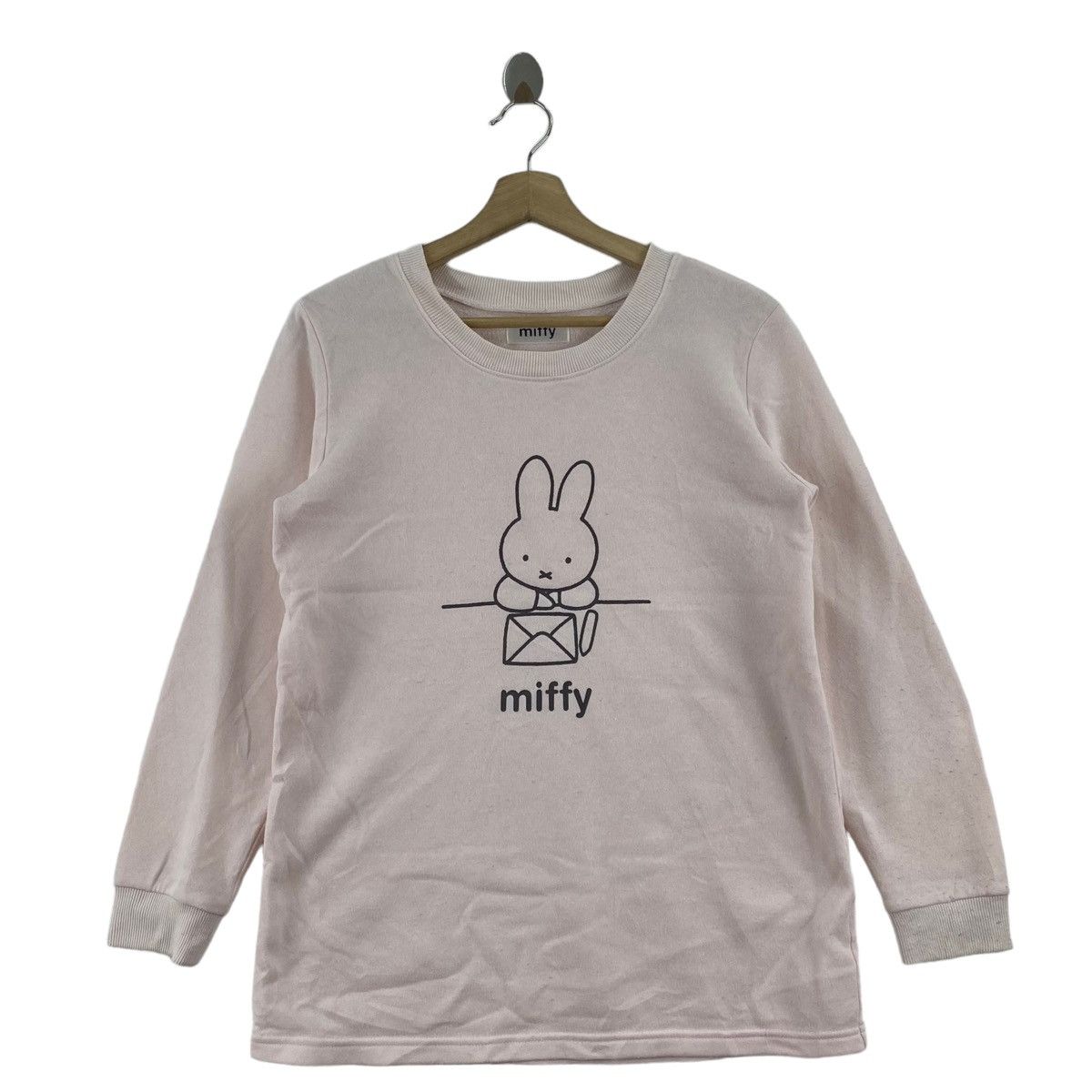 Vintage Vintage MIFFY Character Print Pink Long Sleeve Shirt Size US L / EU 52-54 / 3 - 1 Thumbnail