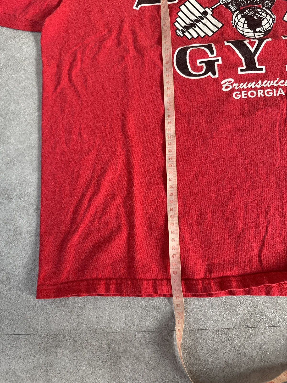 Vintage *RARE* VINTAGE 1999 90s WORLD GYM T-SHIRT LEE PRIEST Size US XL / EU 56 / 4 - 11 Thumbnail