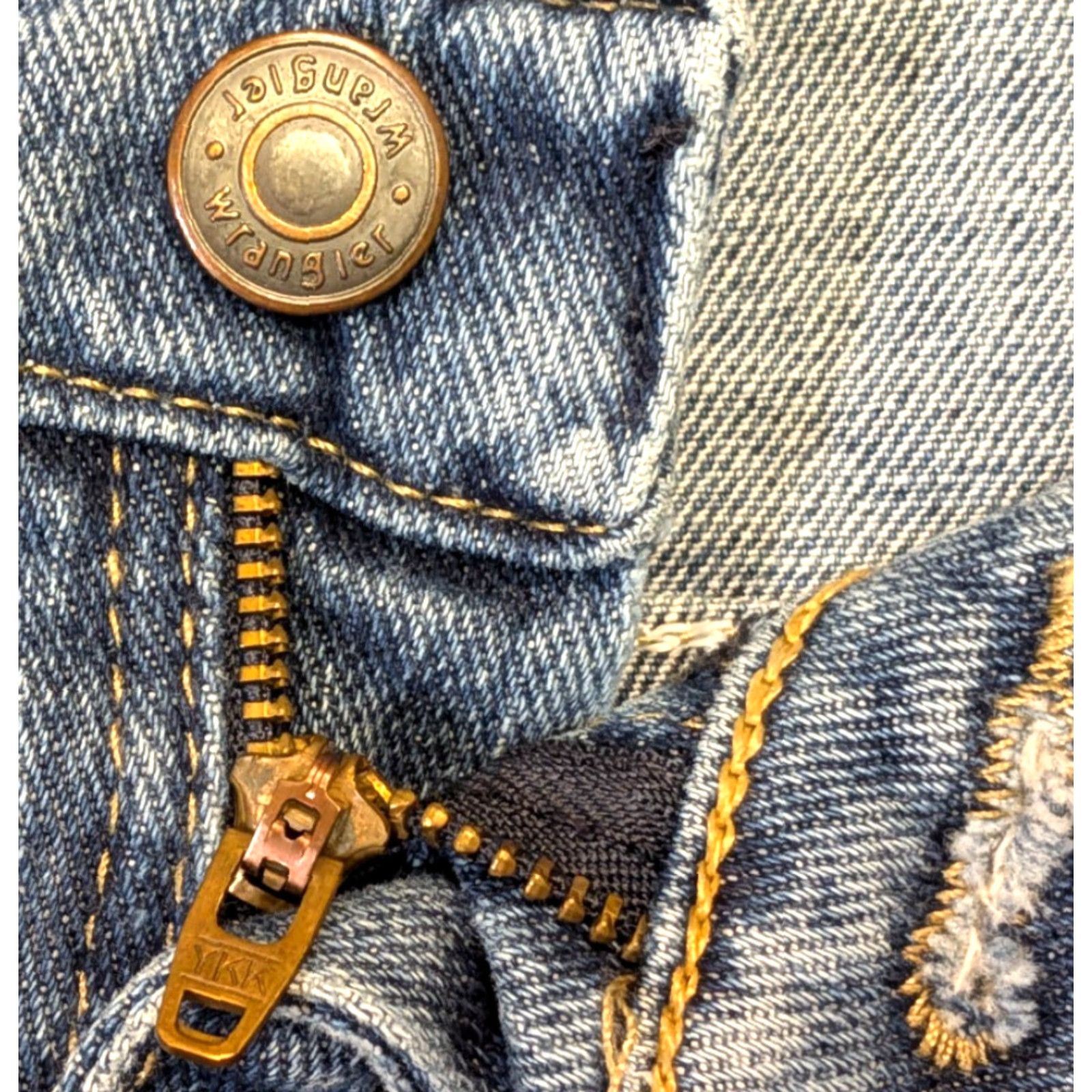 Wrangler Wrangler Jeans Mens Denim Blue 36x29 Regular Fit Cotton Jeans Pants 36 Inseam 34 Regular MGW25MS Nicaragua Vintage? Size US 36 / EU 52 - 4 Thumbnail