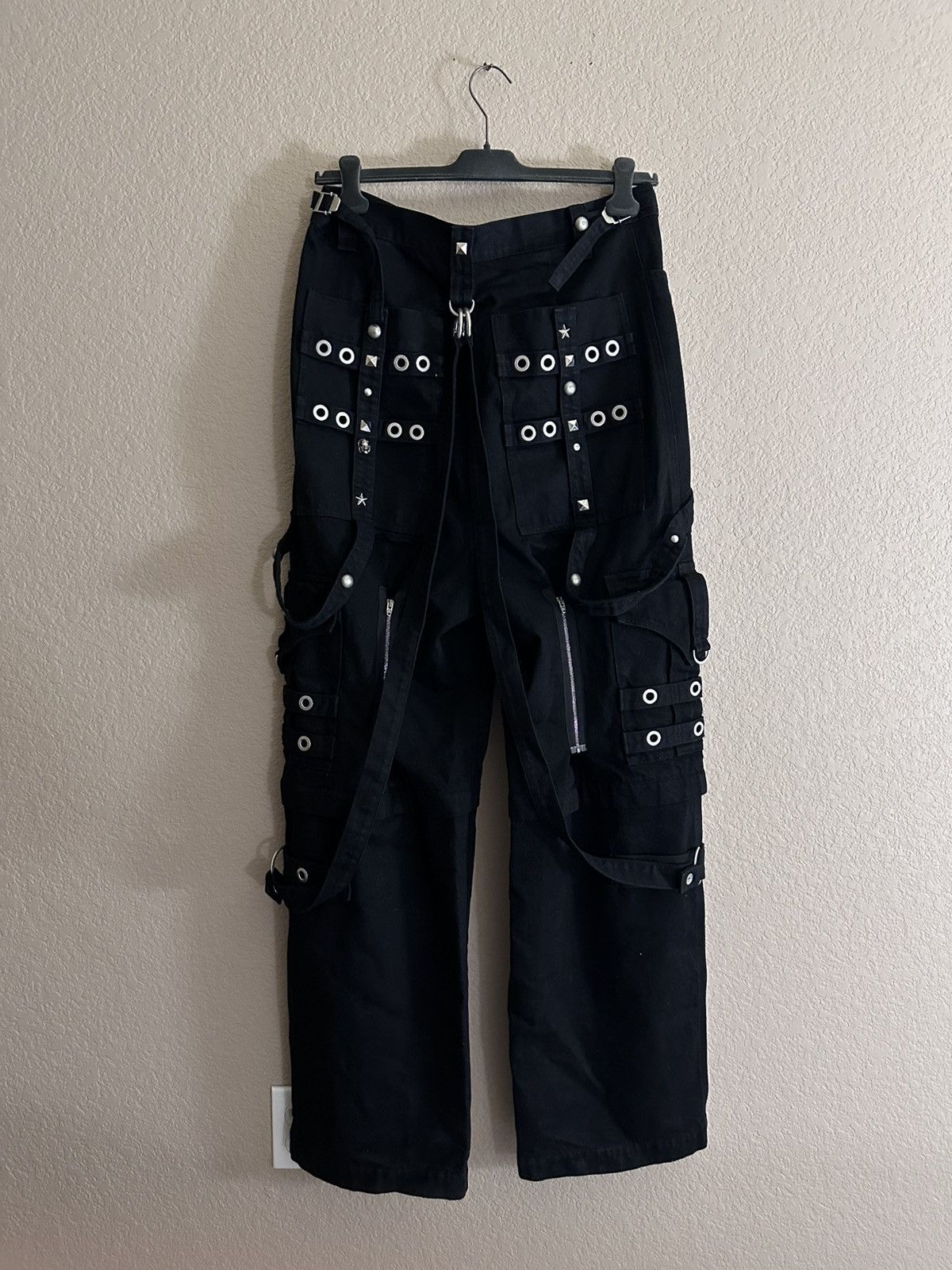 Balenciaga Balenciaga Black Raver Denim Size US 29 - 3 Thumbnail