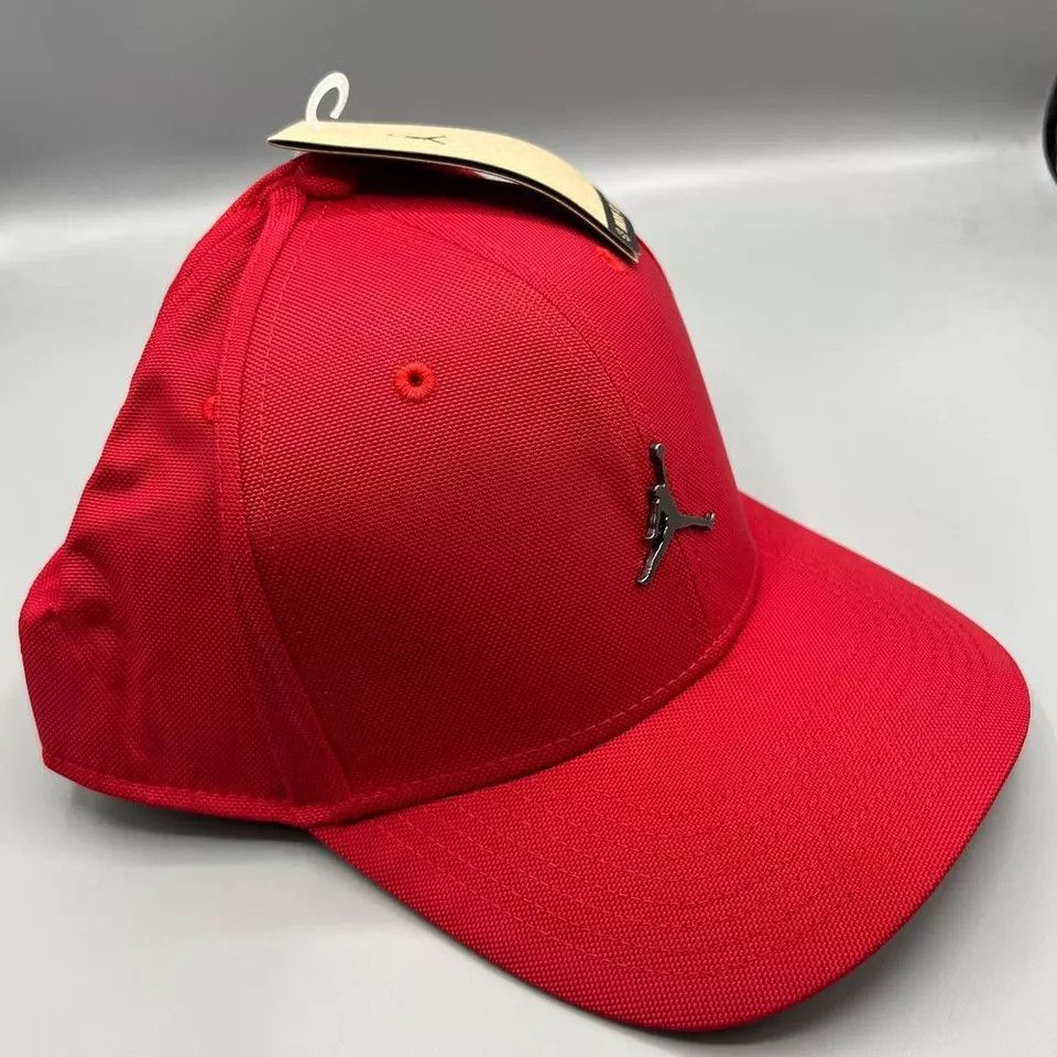 Jordan Brand Air Jordan Hat Men M-L Metal Logo Jumpman Strap Back Cap New Size ONE SIZE - 3 Thumbnail