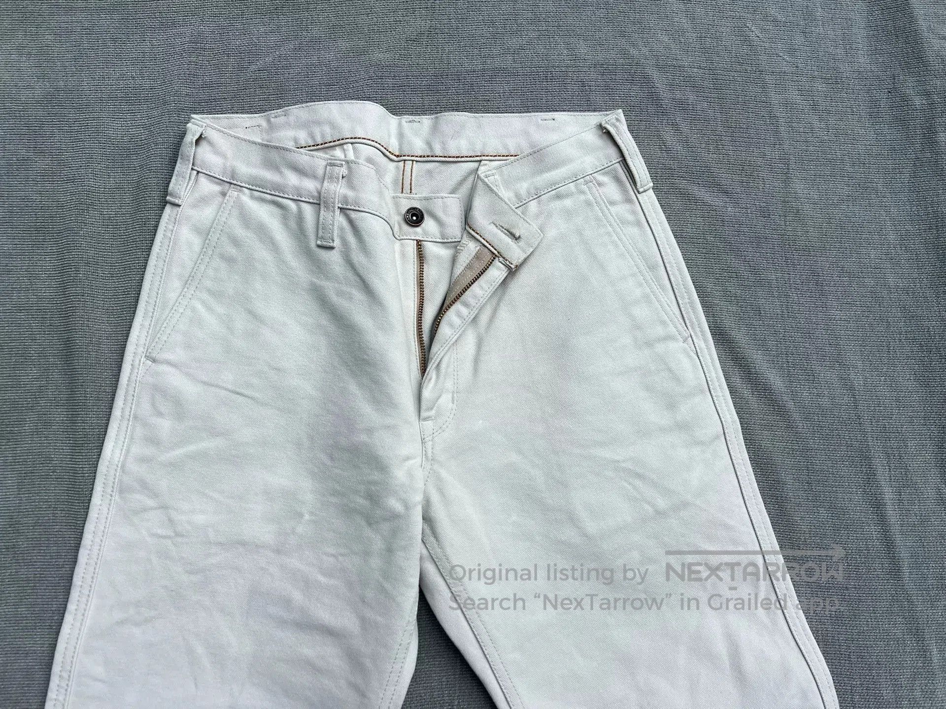 Iron Heart Iron Heart Canvas Work Pants W32. Size US 32 / EU 48 - 3 Thumbnail