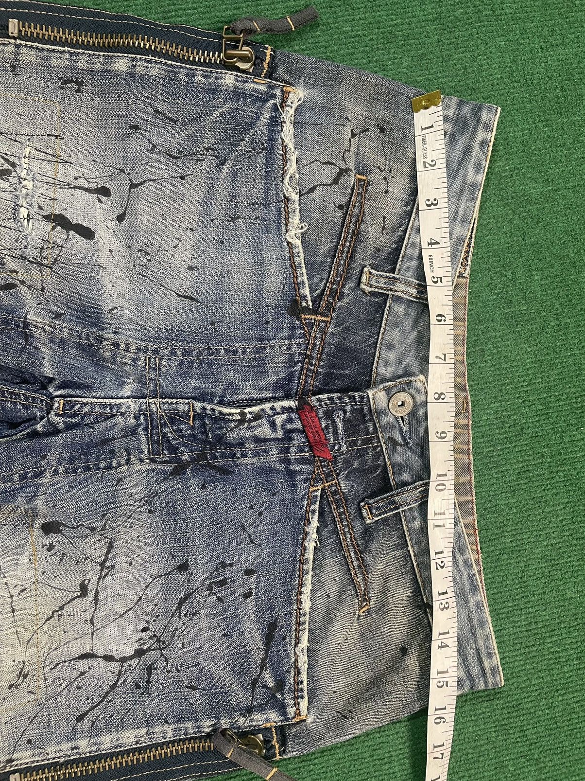 Marithe + Francois Girbaud Distressed Marithe Francois Girbaud Jeans very rare Size US 31 - 16 Thumbnail
