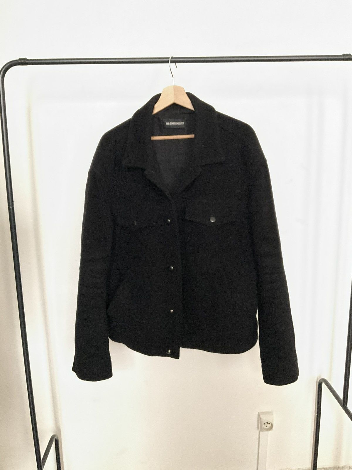 Ann Demeulemeester Ann Demeulemeester wool and cachemire Trucker jacket Size US M / EU 48-50 / 2 - 8 Thumbnail
