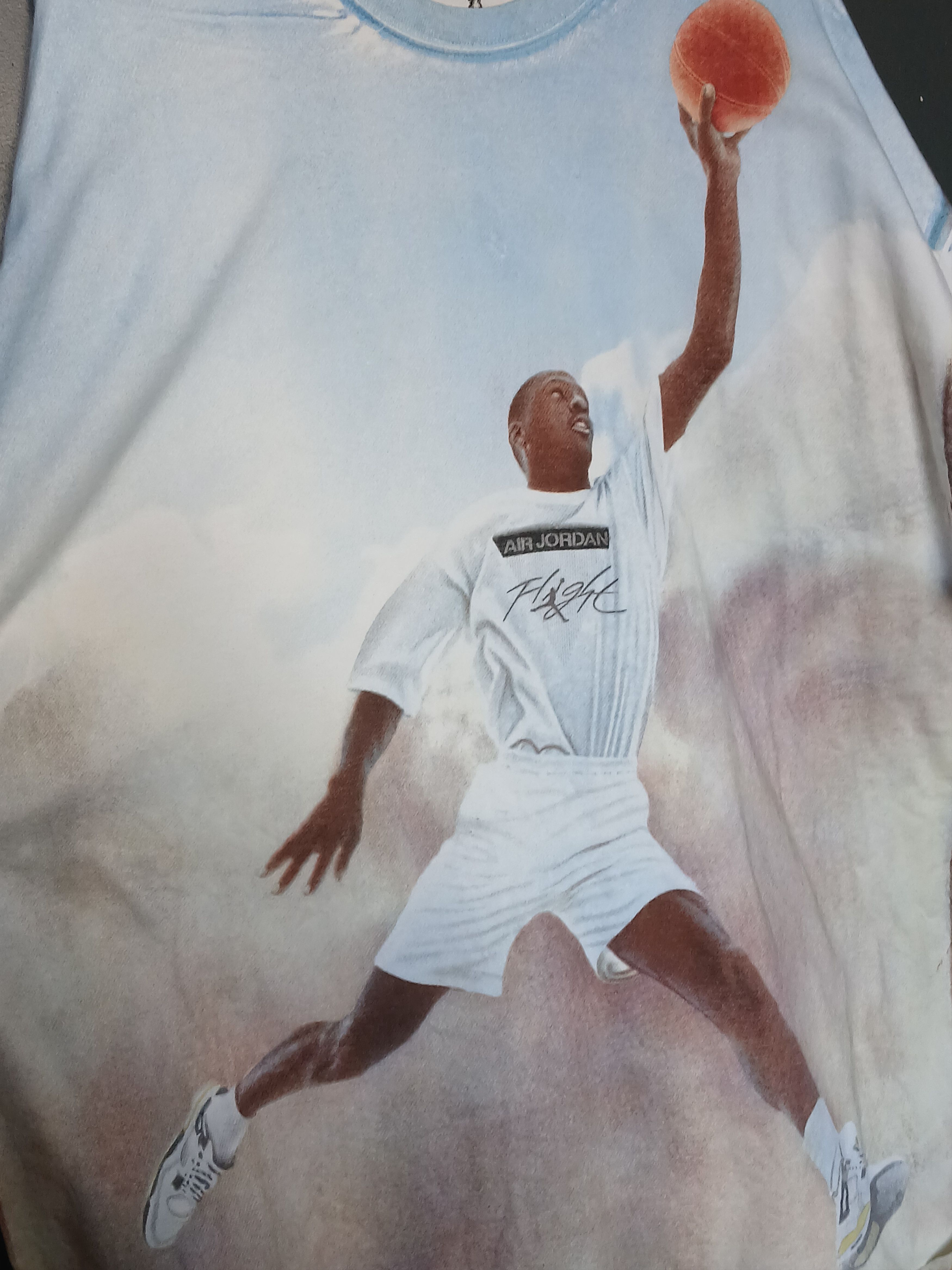 Jordan Brand Vintage Nike Air Jordan T-Shirt Size US XXL / EU 58 / 5 - 3 Thumbnail