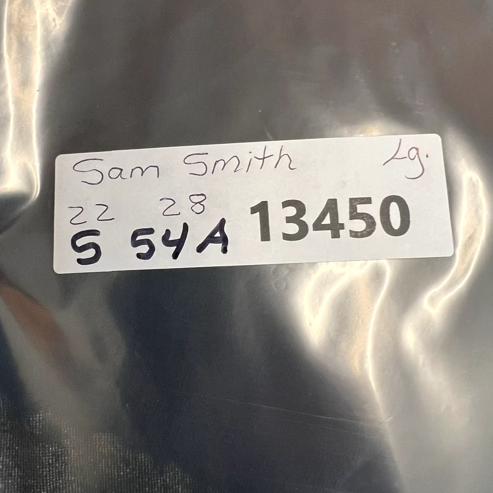 Hanes Sam Smith 2015 Lonely Tour T-Shirt Adult L Black T-Shirt Hanes Cotton Graphic Print Logo Short Sleeve Crew Neck Regular Fit Men - Black Size US L / EU 52-54 / 3 - 6 Thumbnail
