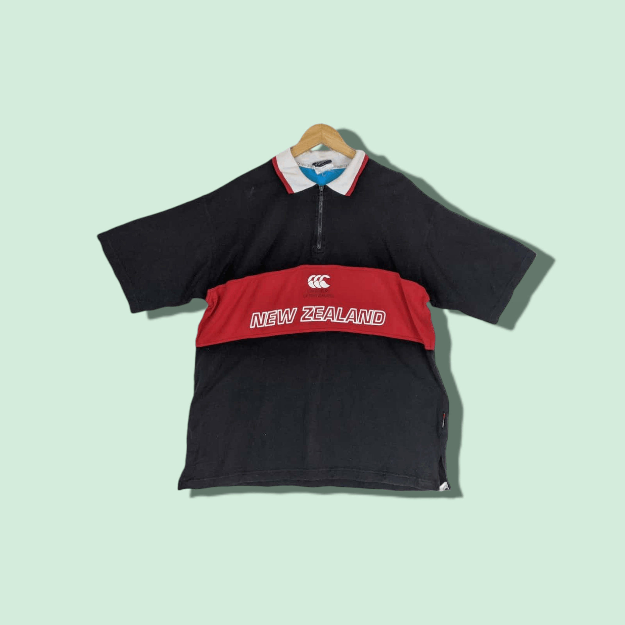 Canterbury of New Zealand Vintage CANTERBURY OF NEW ZELAND Polo Shirt Size US XL / EU 56 / 4 - 1 Thumbnail