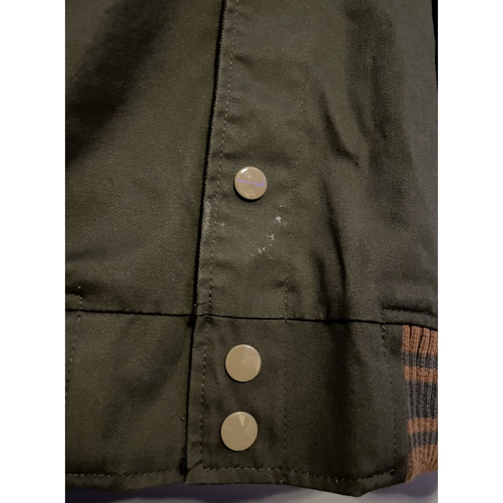 Springfield Springfield Jacket Mens 2XL Classic Varsity Triumphant Size Green Beige D118 Size US XXL / EU 58 / 5 - 8 Thumbnail