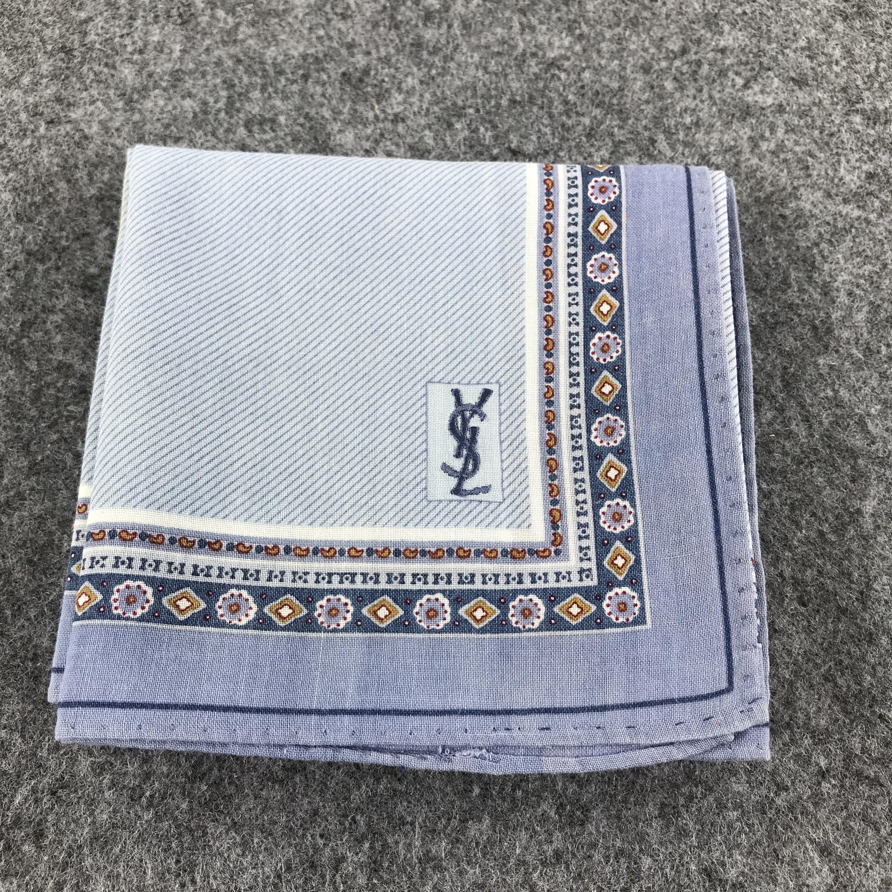 Yves Saint Laurent YSL Handkerchief Neckerchief Bandana H261 Size ONE SIZE - 7 Thumbnail