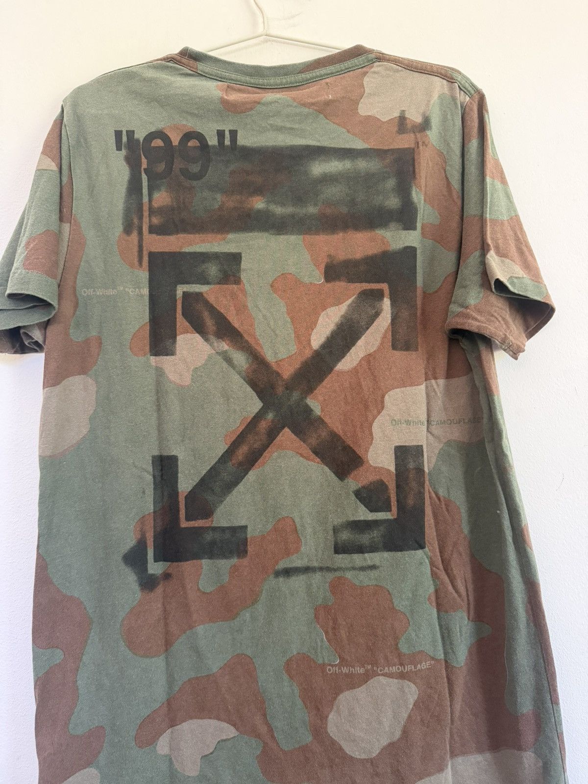 Off-White Off White Camouflage Impressionism Arrow TEE Size US L / EU 52-54 / 3 - 5 Thumbnail