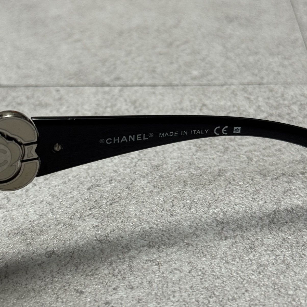 Chanel CHANEL CC Camellia Flower Swarovski Sunglasses 4164-B Size ONE SIZE - 6 Thumbnail