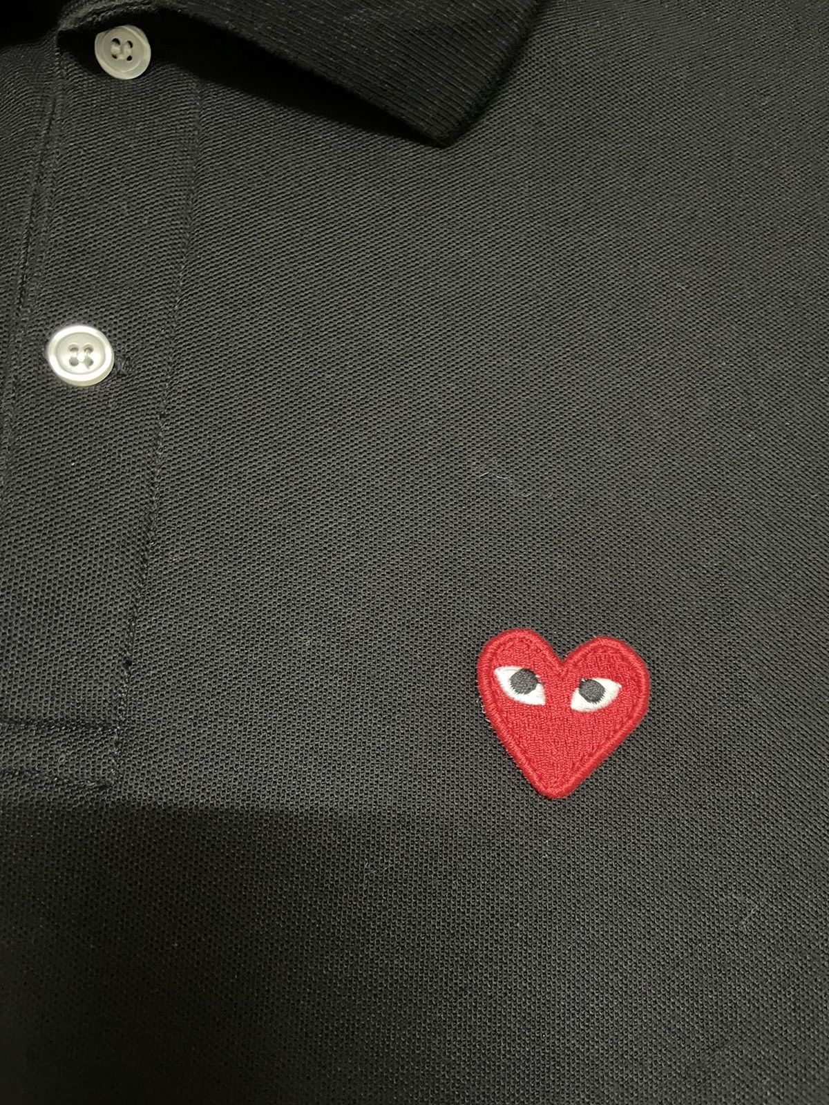 Comme des Garcons Comme Des Garcons CDG play Polo Tee Size US L / EU 52-54 / 3 - 6 Thumbnail