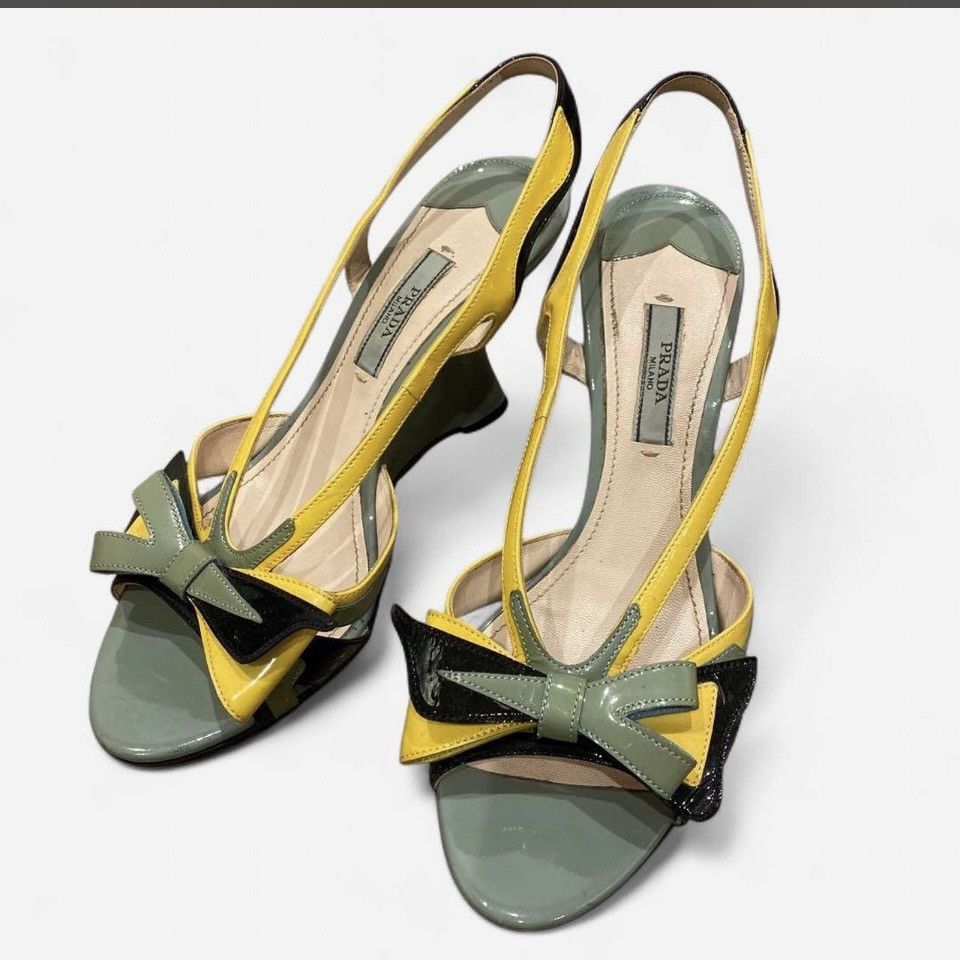 Prada SS12 Prada Hot Rod Collection Slingback Size US 7 / IT 37 - 1 Thumbnail