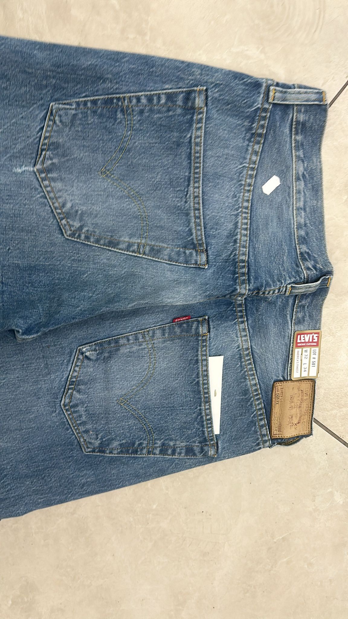 Levi's Vintage Clothing LVC Levi's Vintage Clothing 1947 501XX BigE Selvedge Jeans Size US 32 / EU 48 - 7 Thumbnail