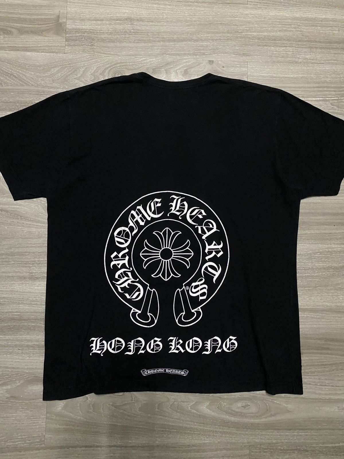 HONG KONG EXCLUSIVE - CHROME HEARTS HORSESHOE CROSS PLUS TEE
