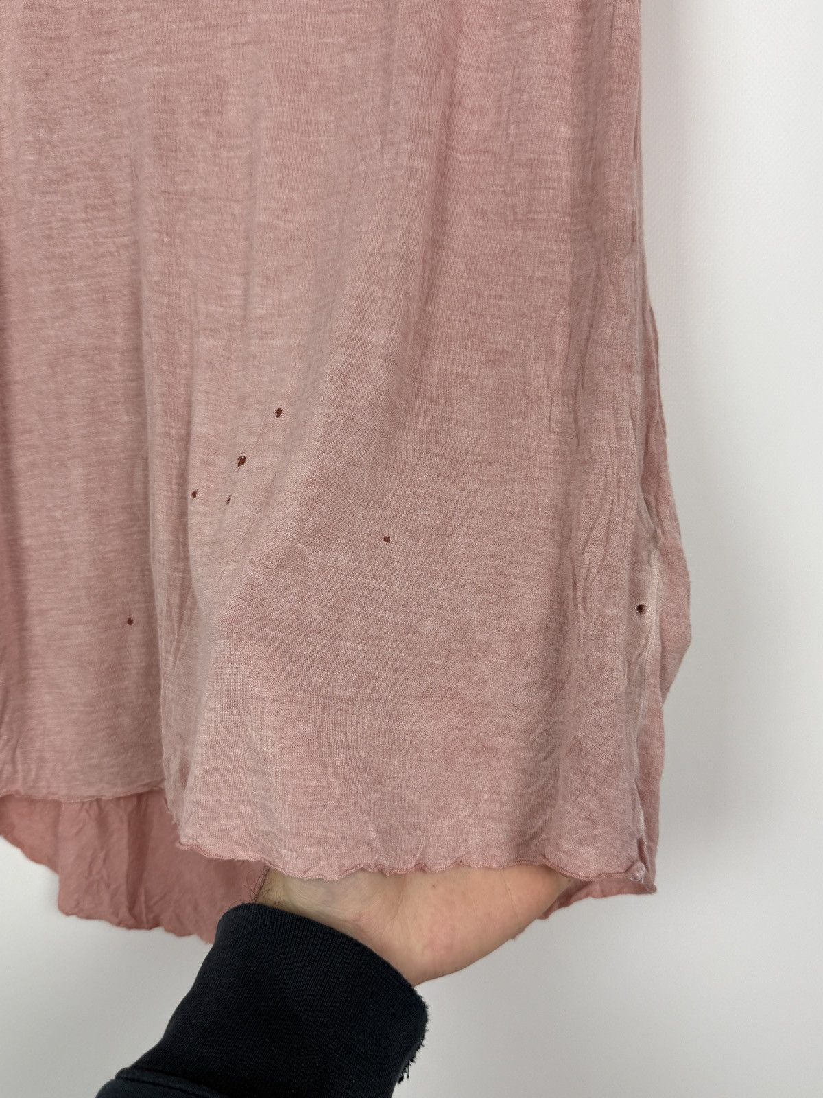 Diesel Y2K Vintage Diesel Distressed Sequin Logo Dyed Pink Tank Top Size S / US 4 / IT 40 - 7 Thumbnail