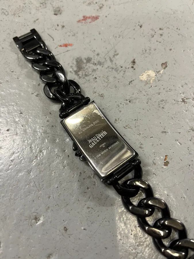 Designer × Jean Paul Gaultier × Vintage Jean Paul Gaultier Black Chain Watch Size ONE SIZE - 10 Thumbnail