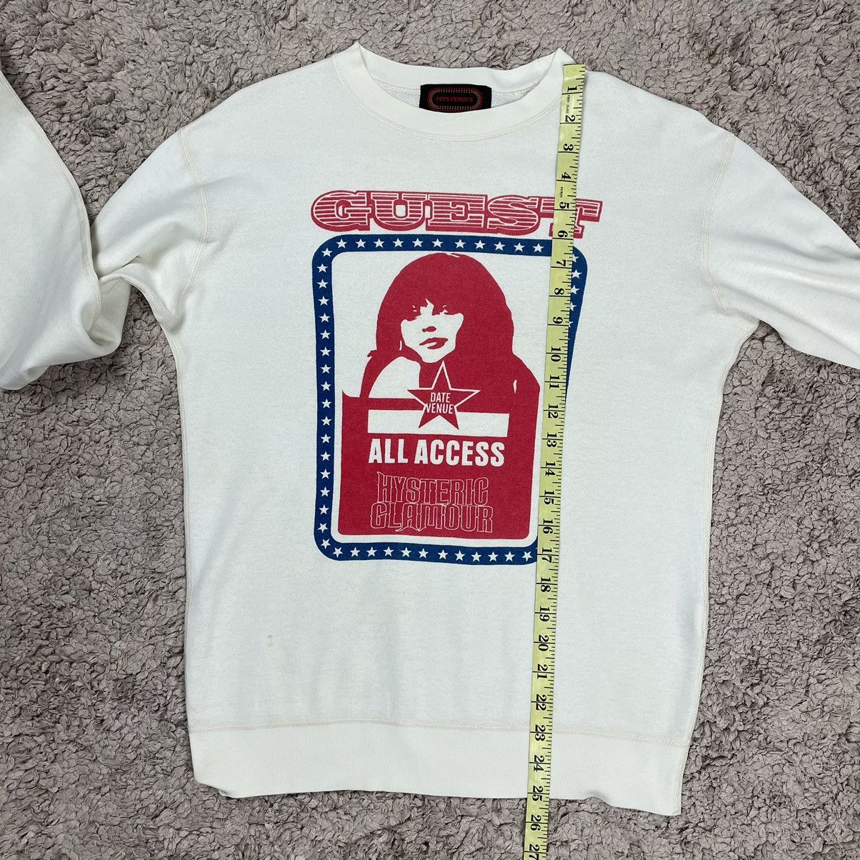 Hysteric Glamour Vintage Hysterics by Hysteric Glamour Sweatshirt Size S / US 4 / IT 40 - 16 Thumbnail