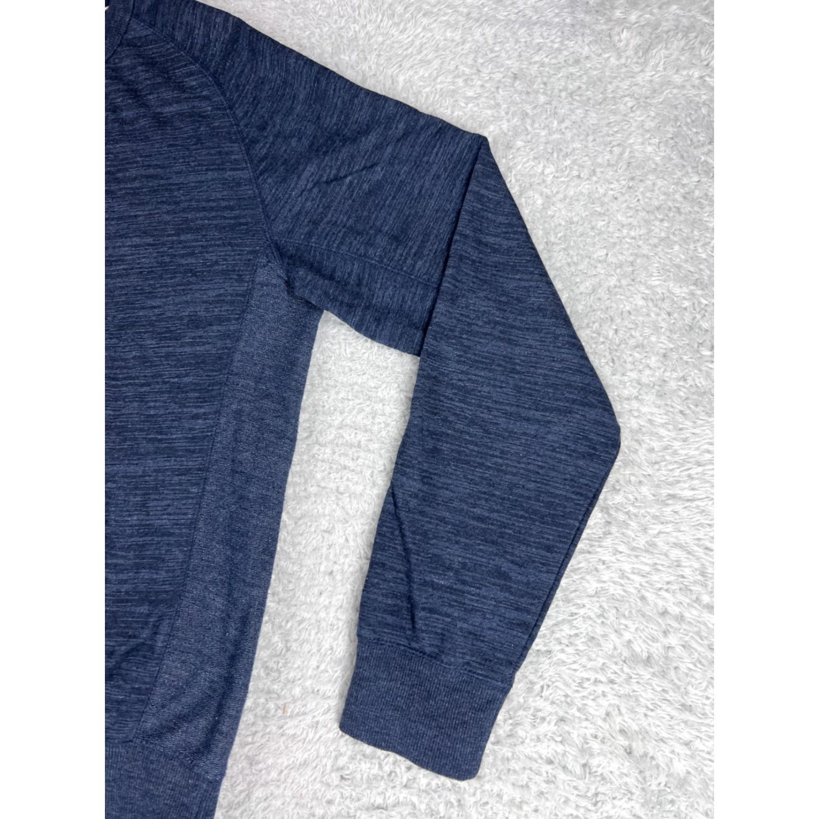 Champion Champion Sweater Mens Large Heather Blue Pullover Crew Neck Raglan Stitching Size US L / EU 52-54 / 3 - 4 Thumbnail
