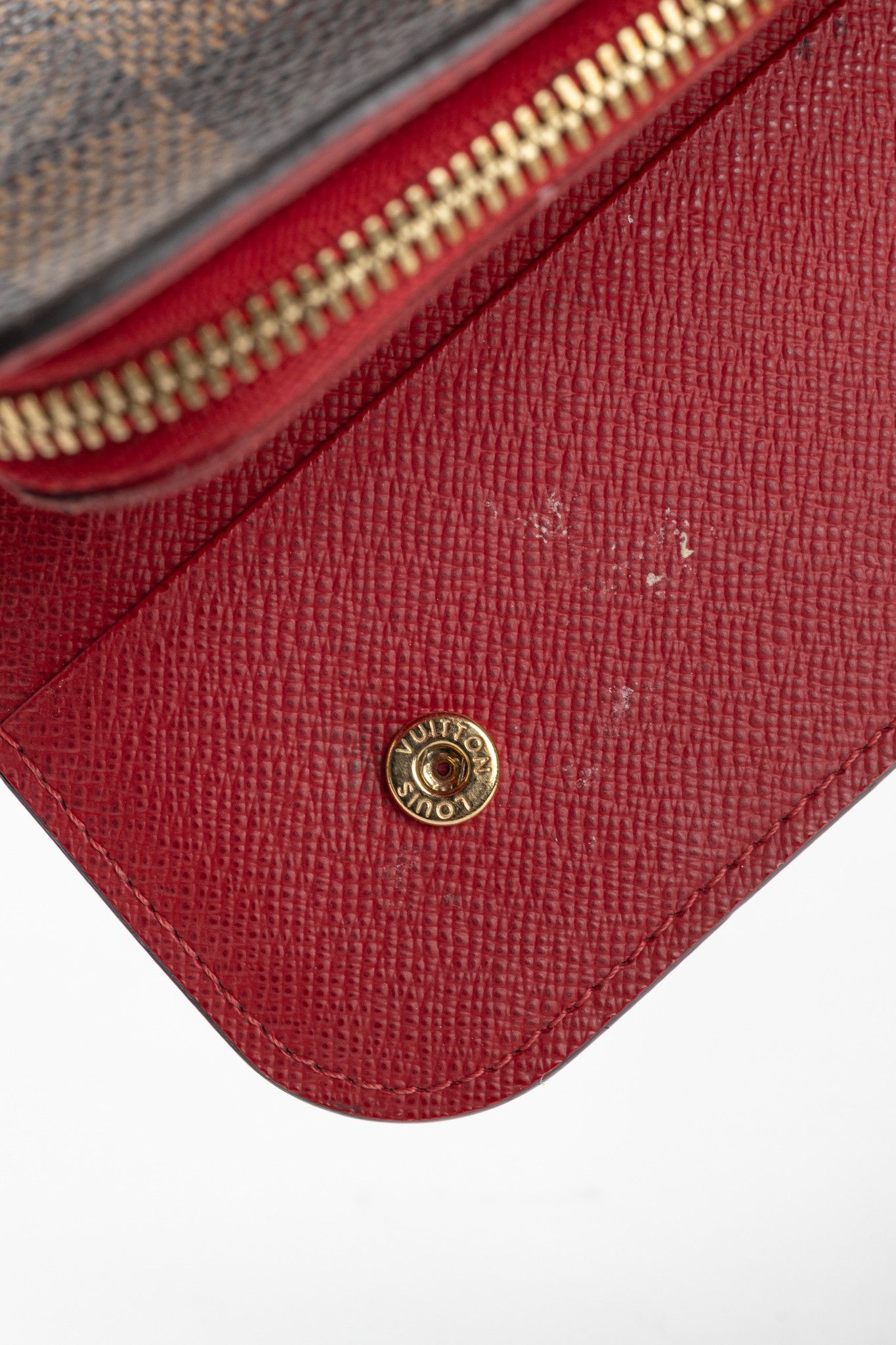 Louis Vuitton Louis Vuitton Insolite Monogram Canvas & Rouge Wallet Size ONE SIZE - 8 Thumbnail