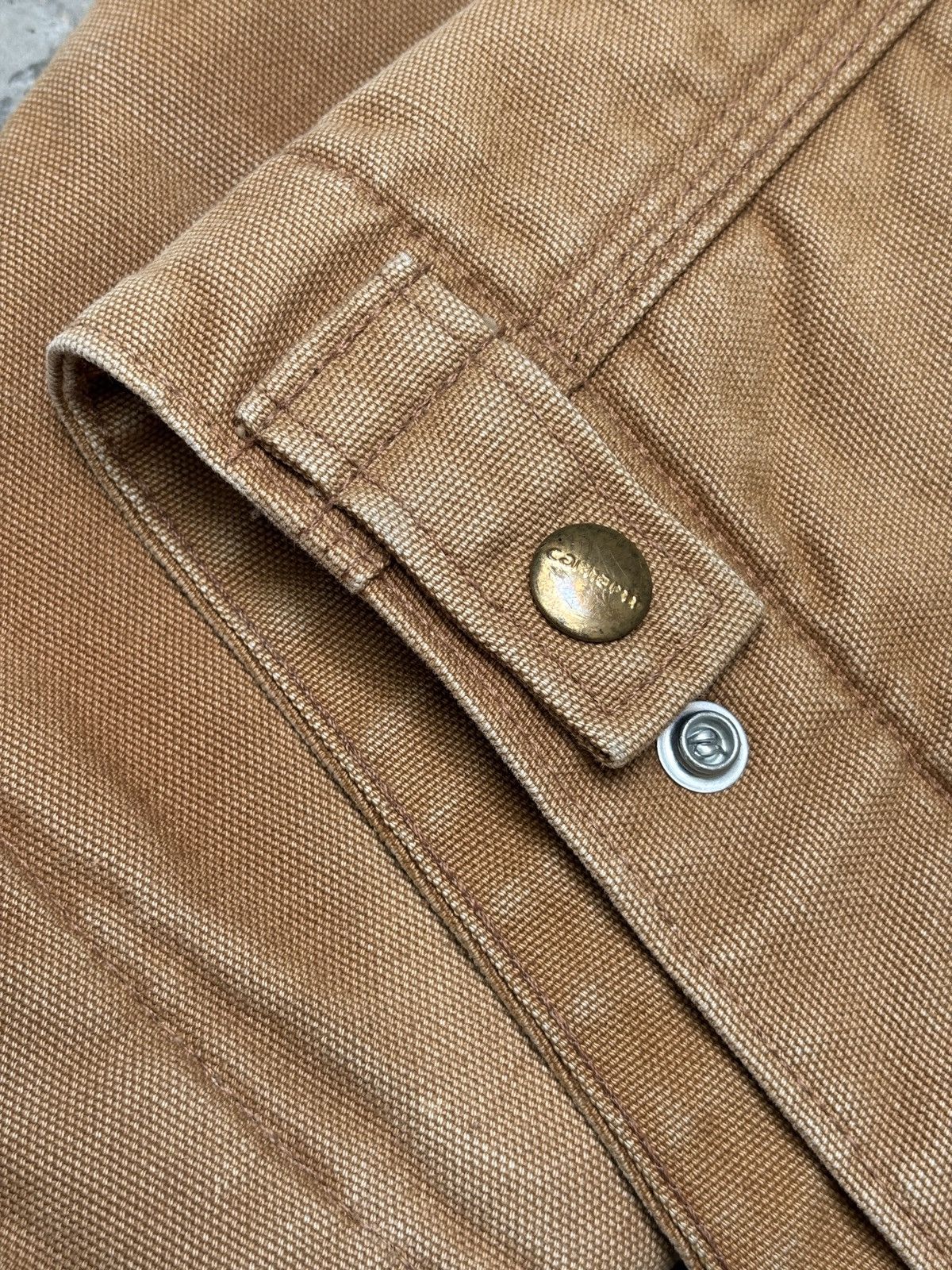 Carhartt Carhartt Detroit J001 BRN 2015 Sunfaded Made In The Usa Size US S / EU 44-46 / 1 - 10 Thumbnail