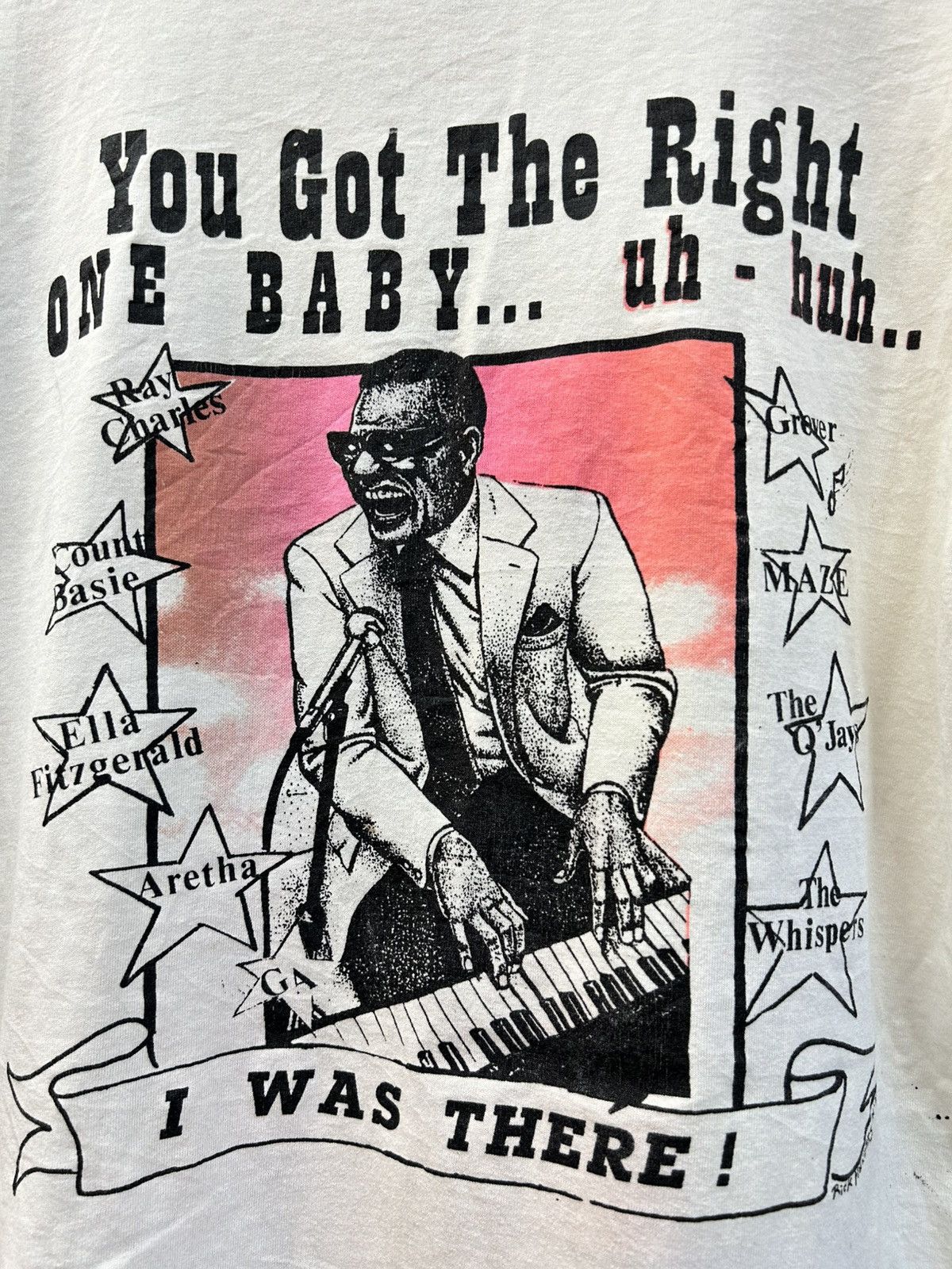 Band Tees Hampton Jazz Fest Vintage T Shirt 90’ Size US L / EU 52-54 / 3 - 9 Thumbnail