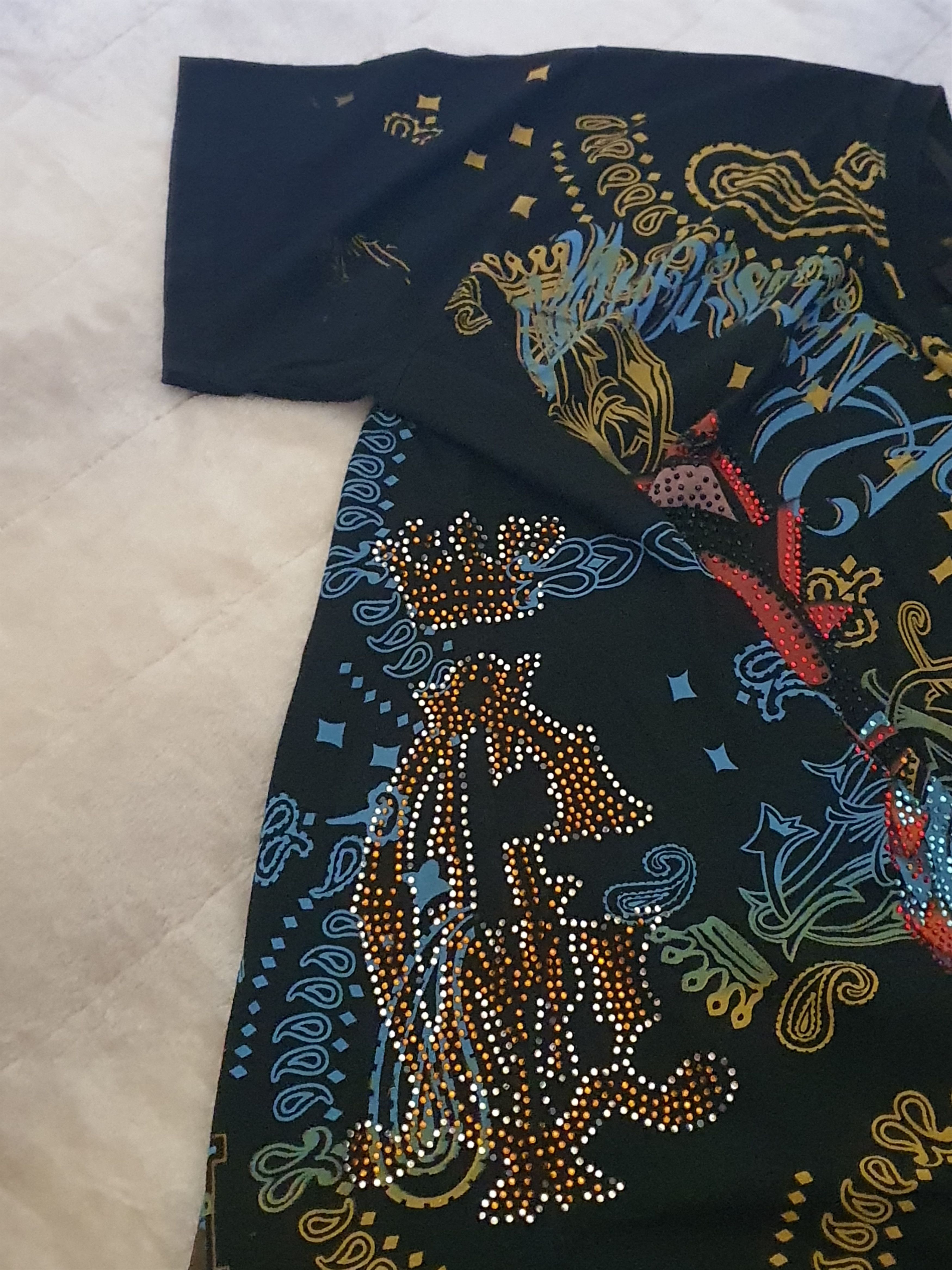 Christian Audigier Christian Audigier Embroided Rare Y2K OVP t-shirt Size US M / EU 48-50 / 2 - 3 Thumbnail