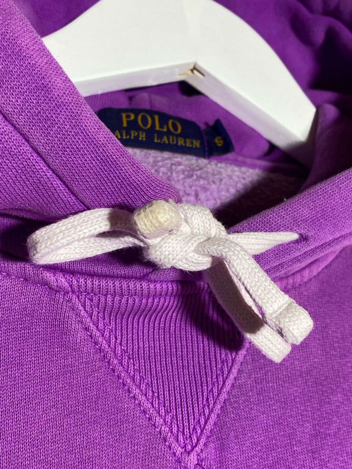 Polo Ralph Lauren 🔥 POLO RALPH LAUREN PURPLE HOODIE NEON PREPPY Y2K VIBES Size US S / EU 44-46 / 1 - 14 Thumbnail