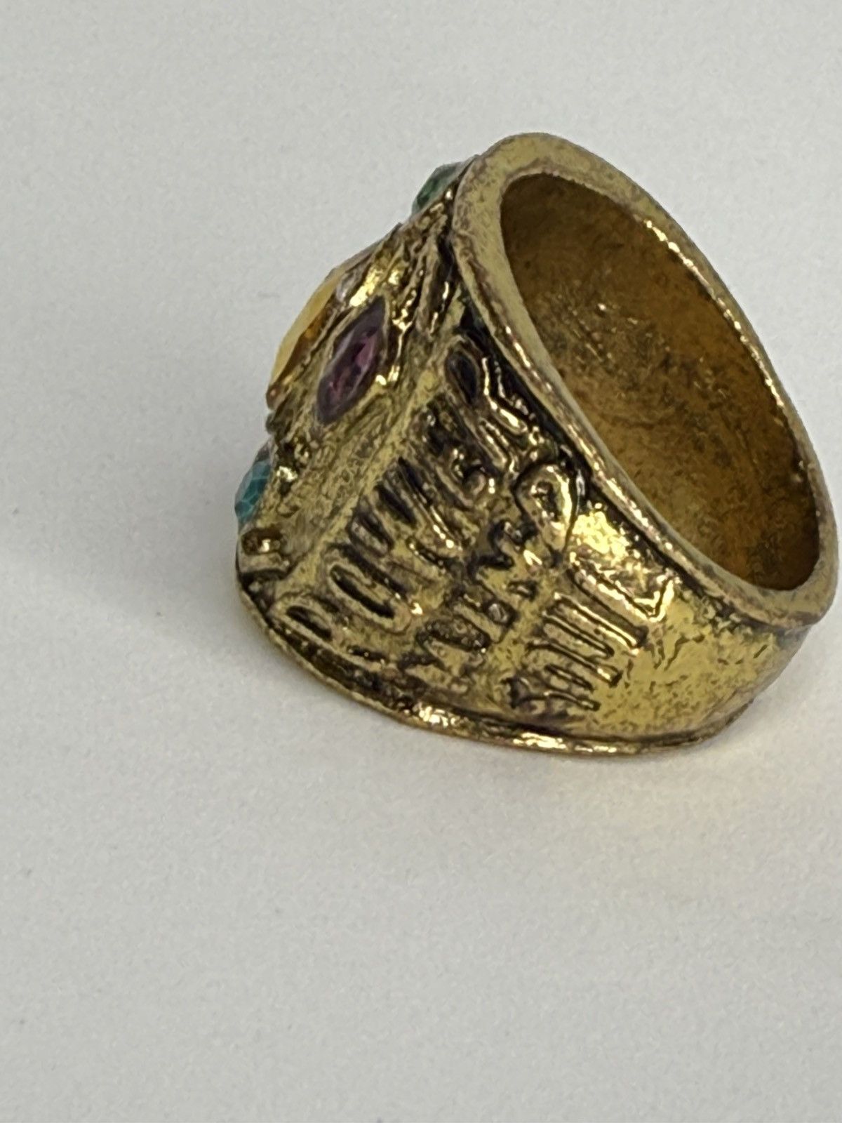 Marvel Comics Marvel Thanos Infinity Gauntlet Ring Size ONE SIZE - 3 Thumbnail