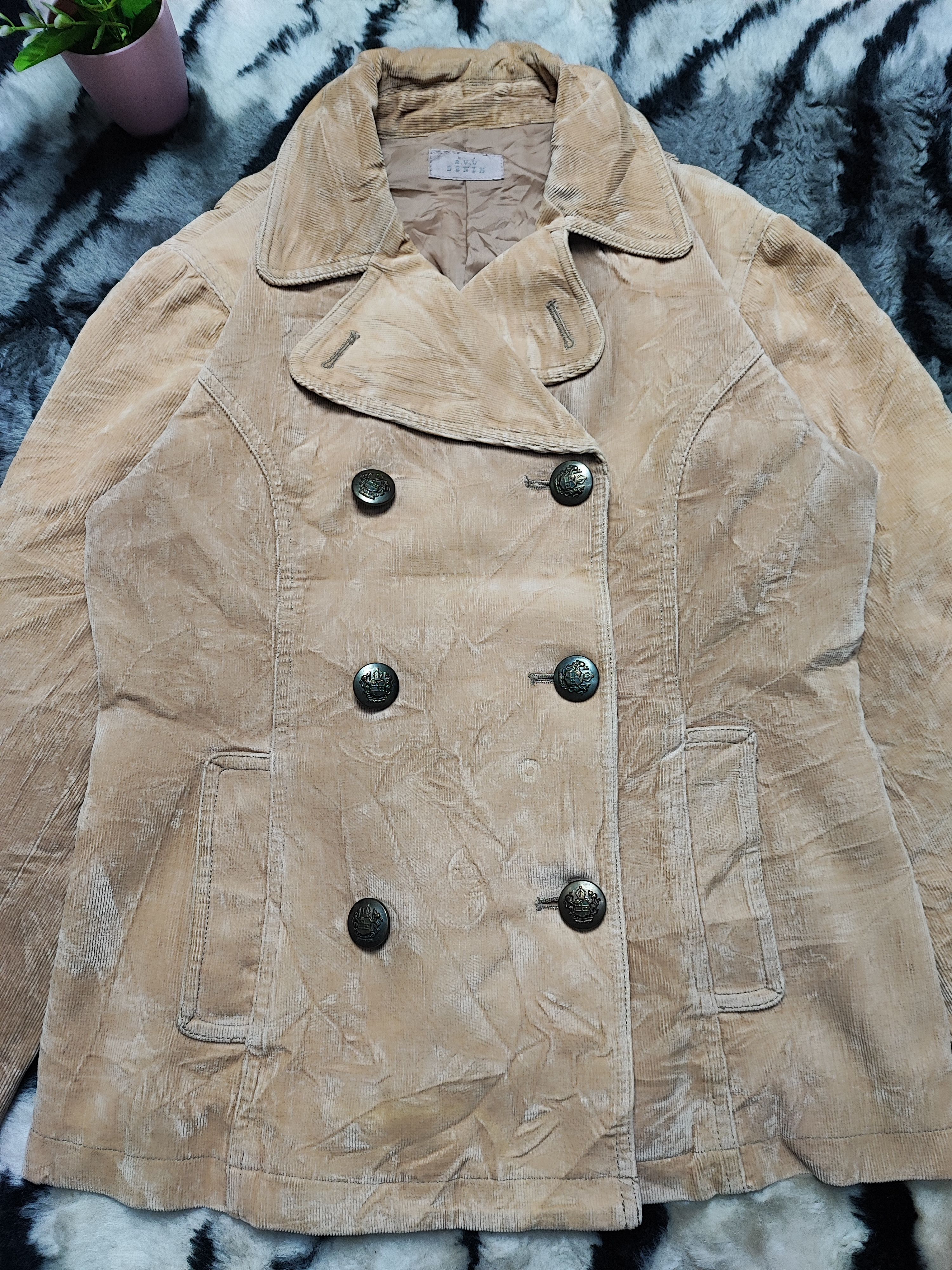 Japanese Brand AVV DENIM JACKET CORDUROY Size M / US 6-8 / IT 42-44 - 4 Thumbnail