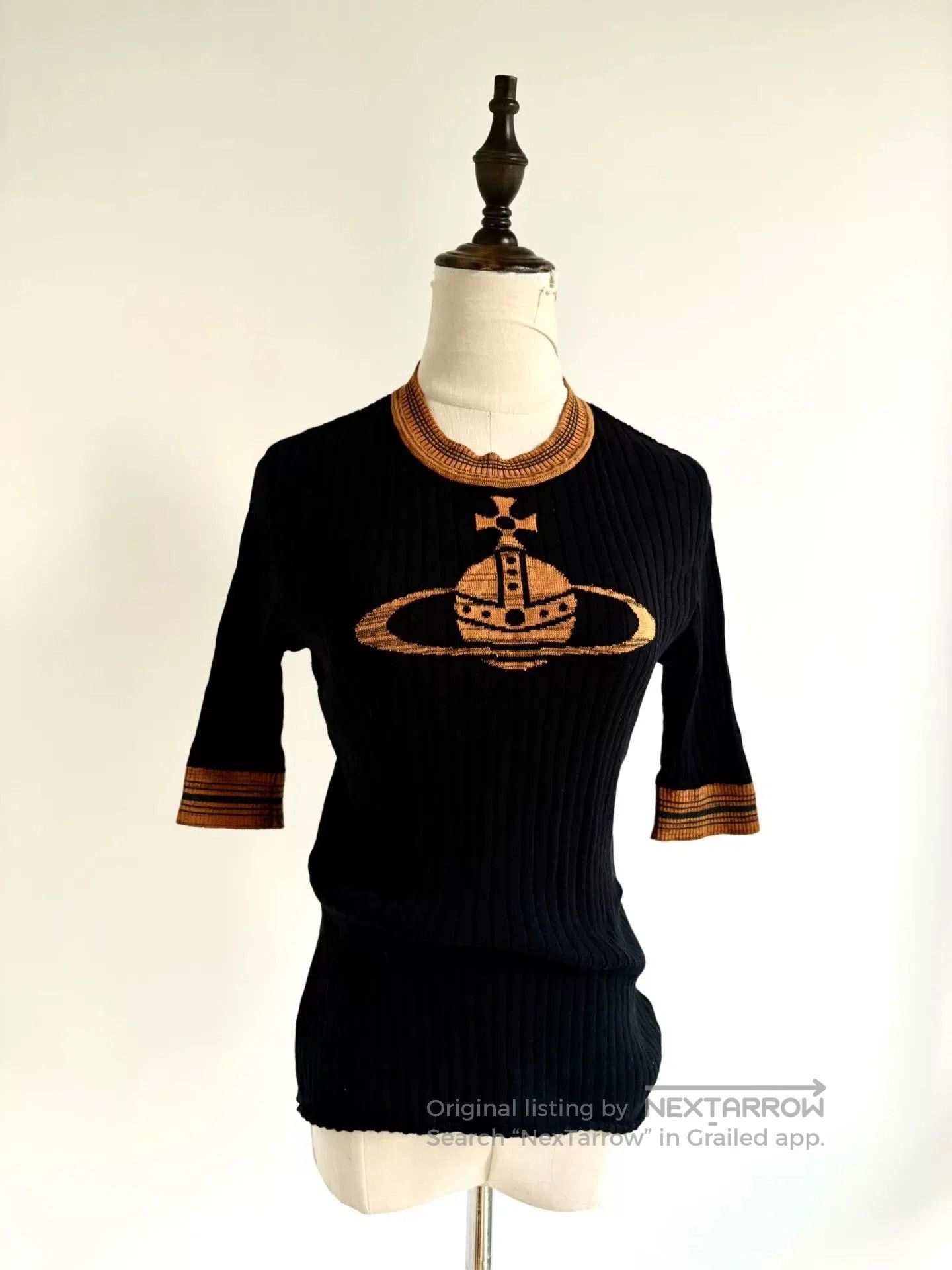 Vivienne Westwood Vivienne Westwood Striped Knit Sweater. Size M / US 6-8 / IT 42-44 - 2 Thumbnail