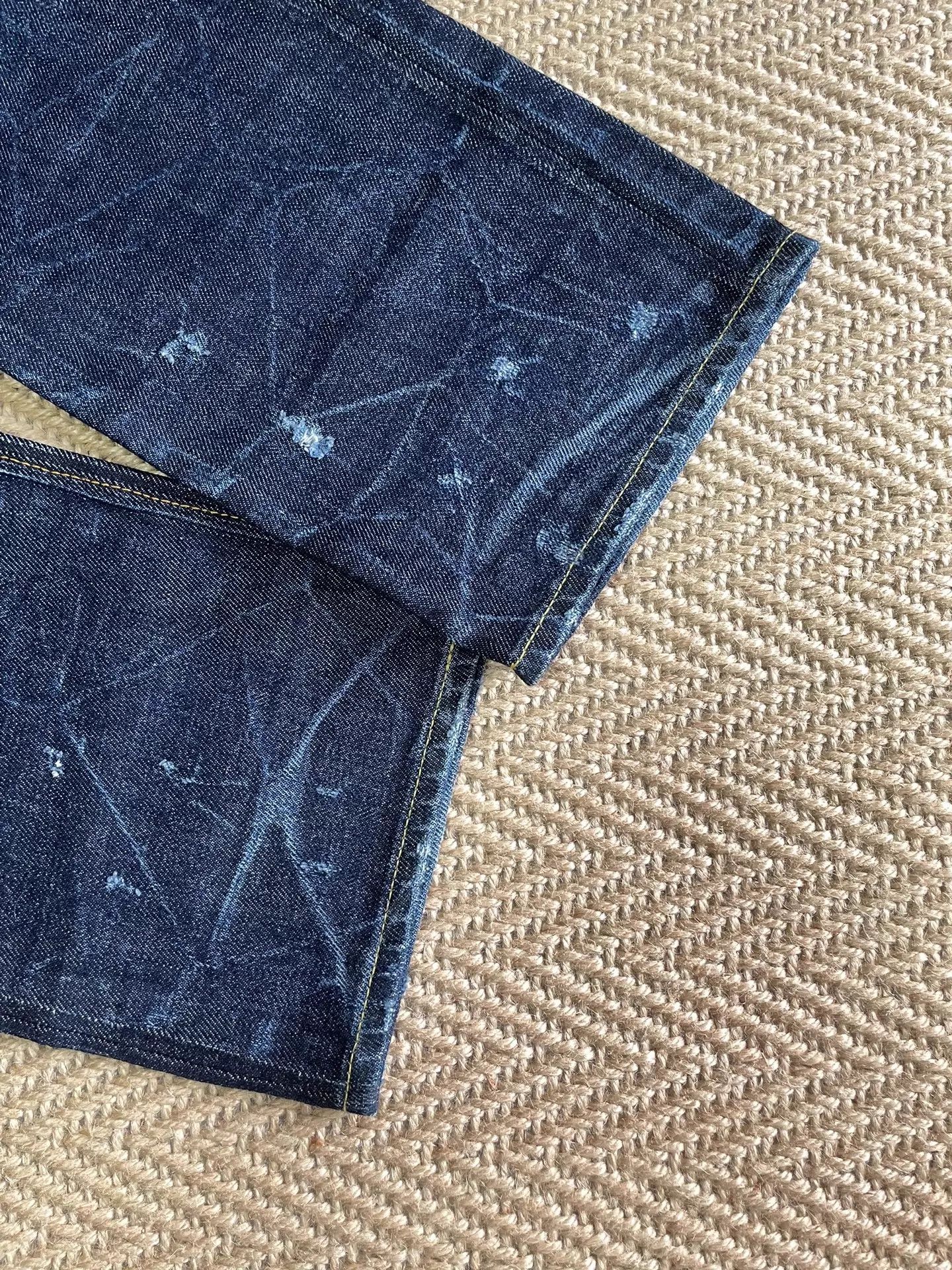 Vanquish VANQUISH & FRAGMENT Lightning Distressed W32 Jeans Size US 32 / EU 48 - 6 Thumbnail