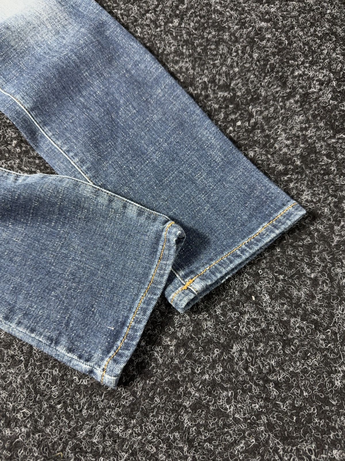 Giorgio Armani Luxury 00s Armani Jeans Slim Tapered Denim Pants Rock Y2K Size 27" / US 4 / IT 40 - 2 Thumbnail